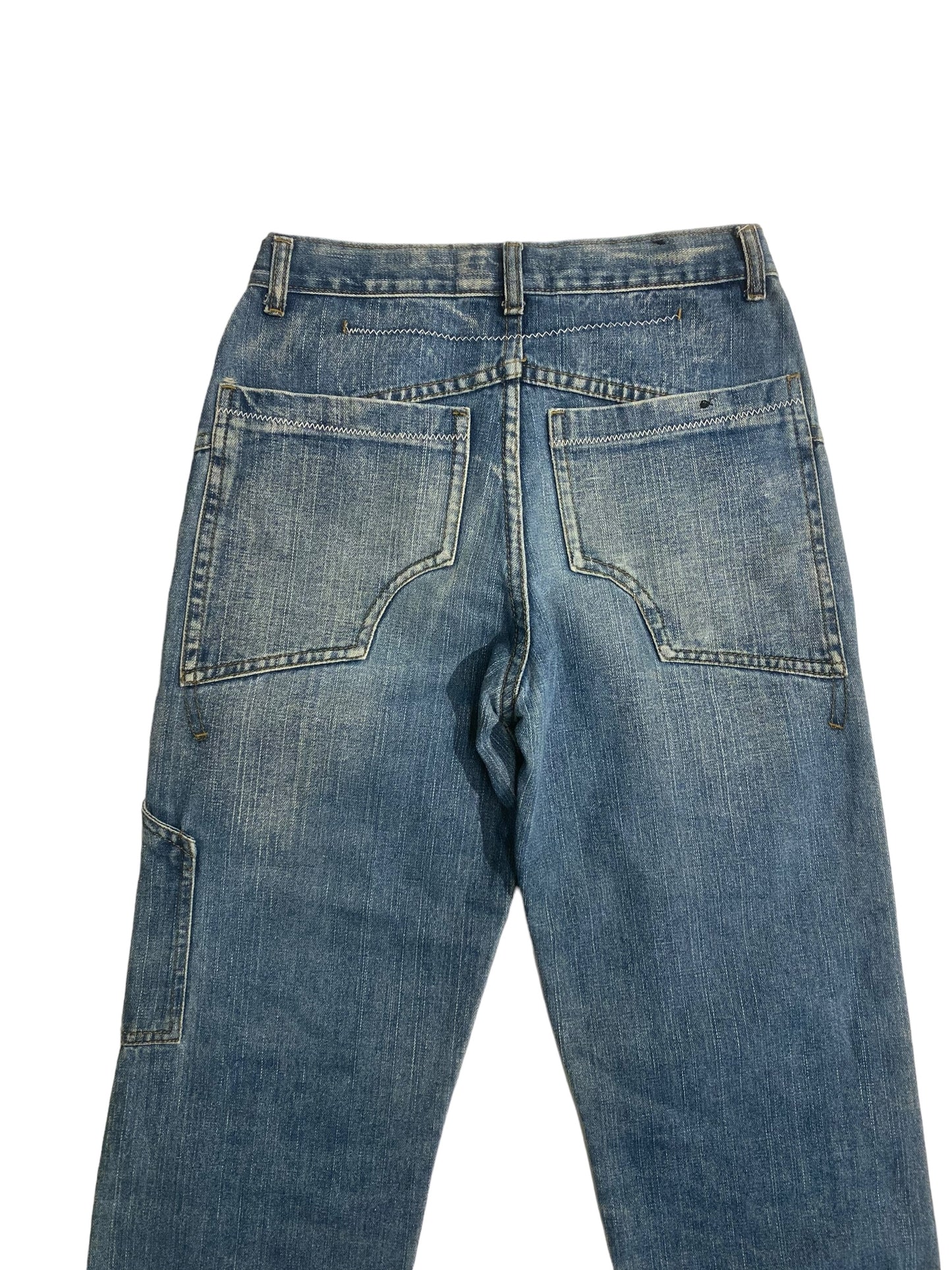 Regstar embroidered jeans