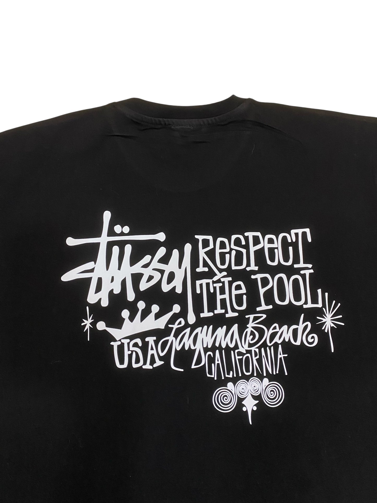 Stüssy respect the pool pigment dyed tee