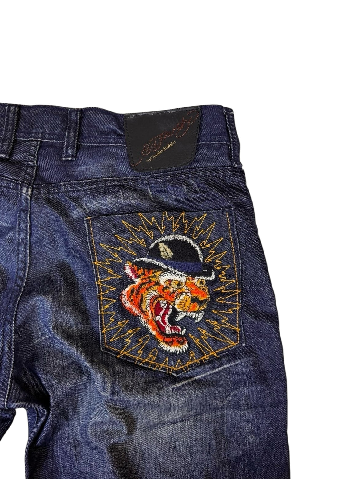 Ed Hardy y2k denim