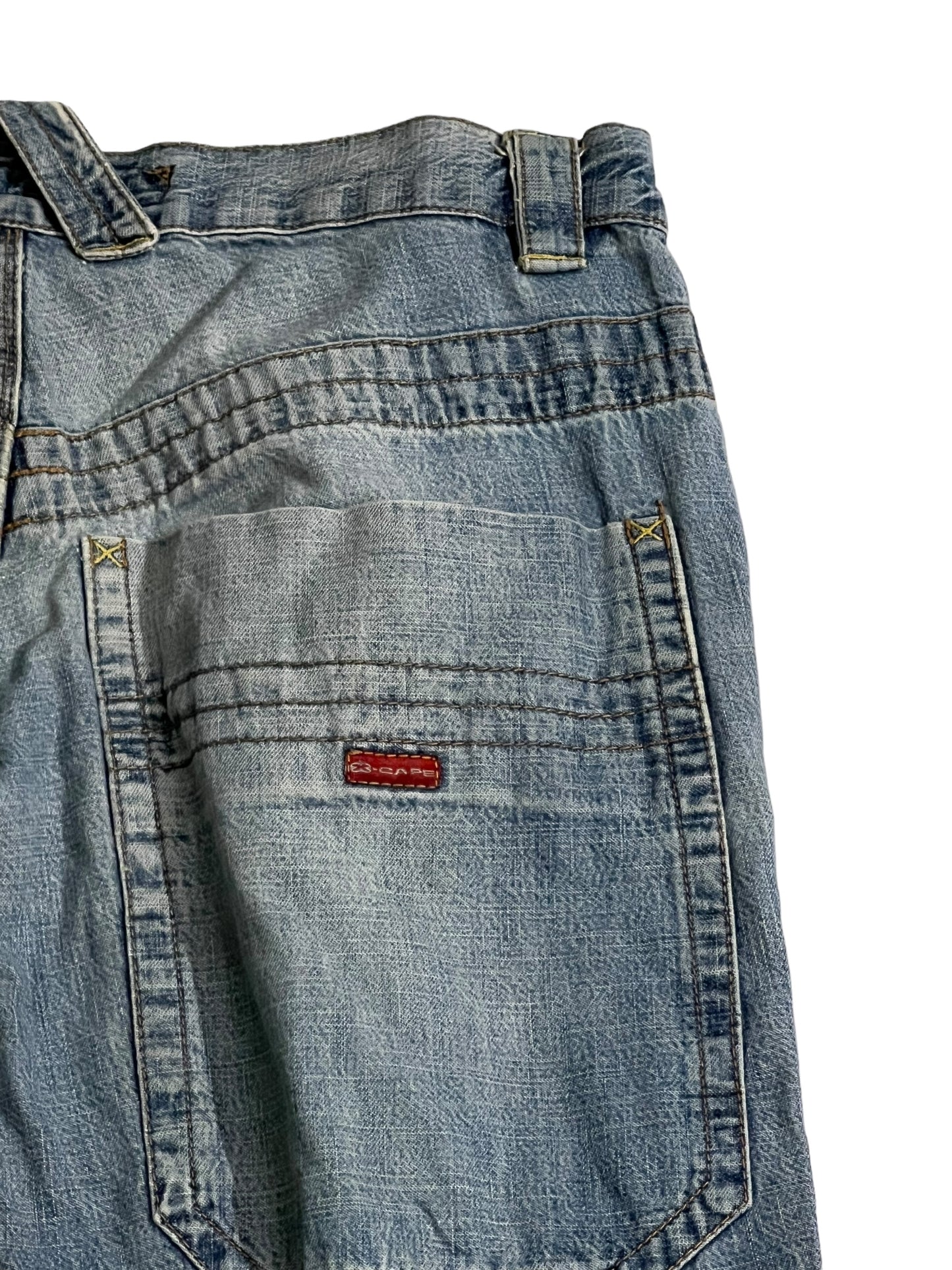 X-Cape big pocket baggy jeans
