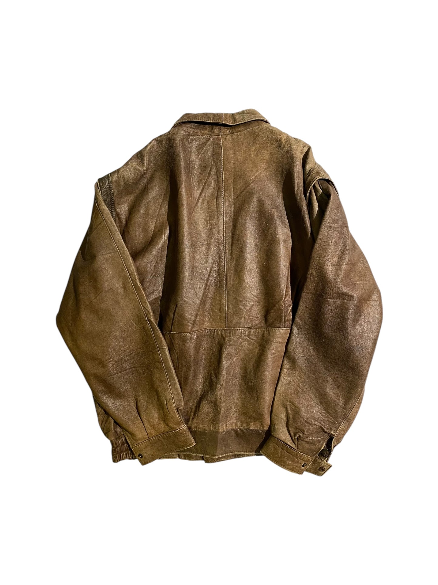 Bison LTD vintsge leather jacket