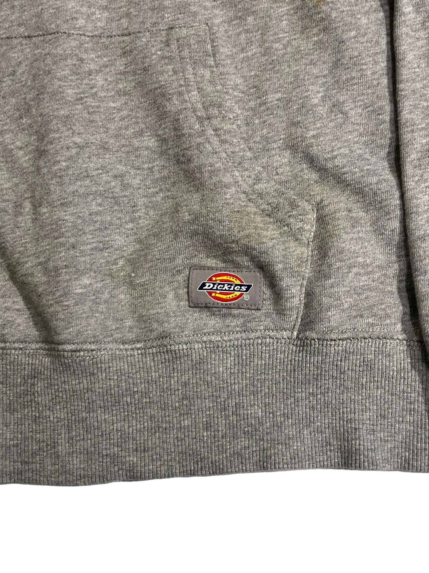 Dickies logo grey hoodie
