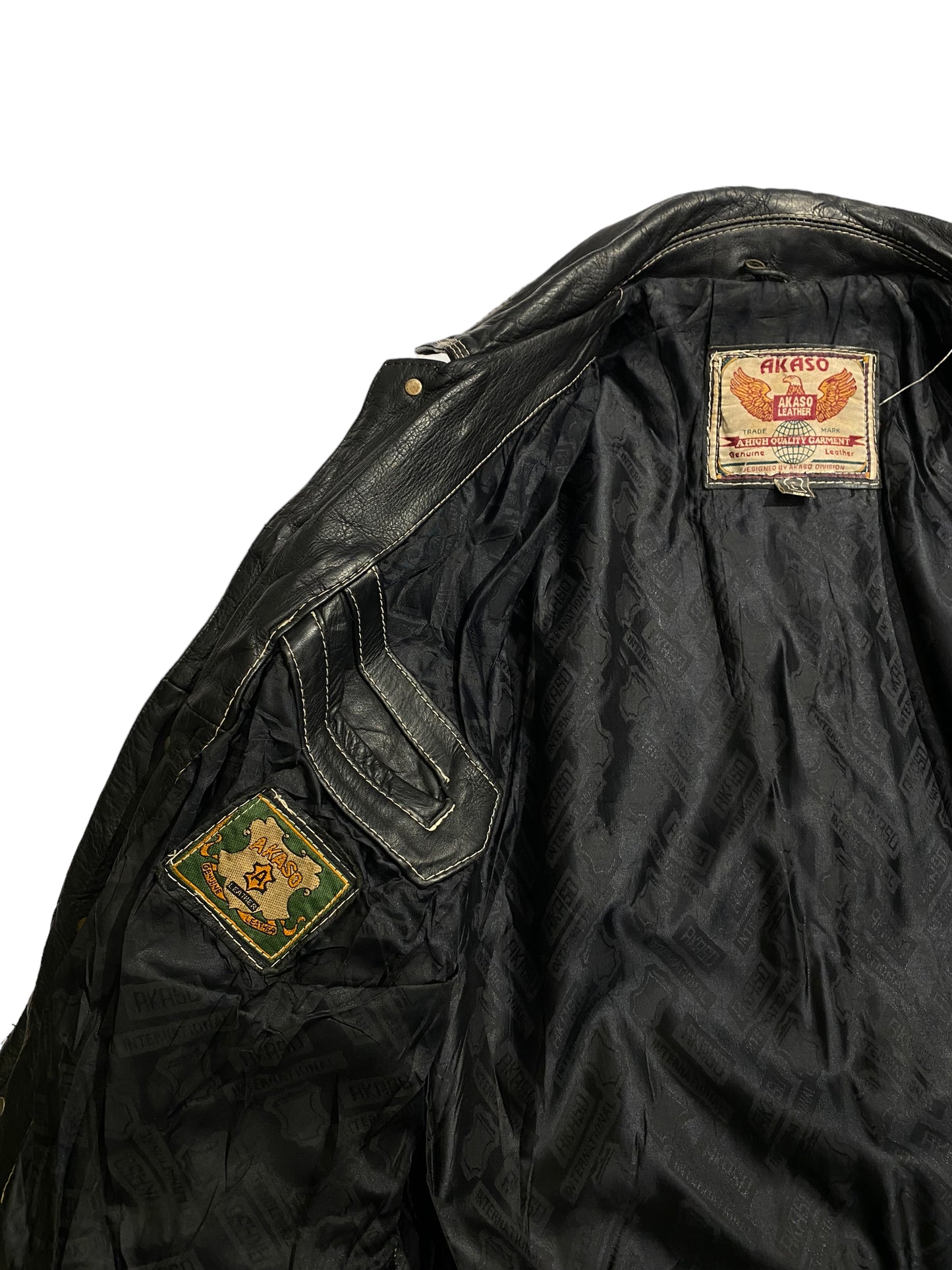AKASO leather jacket