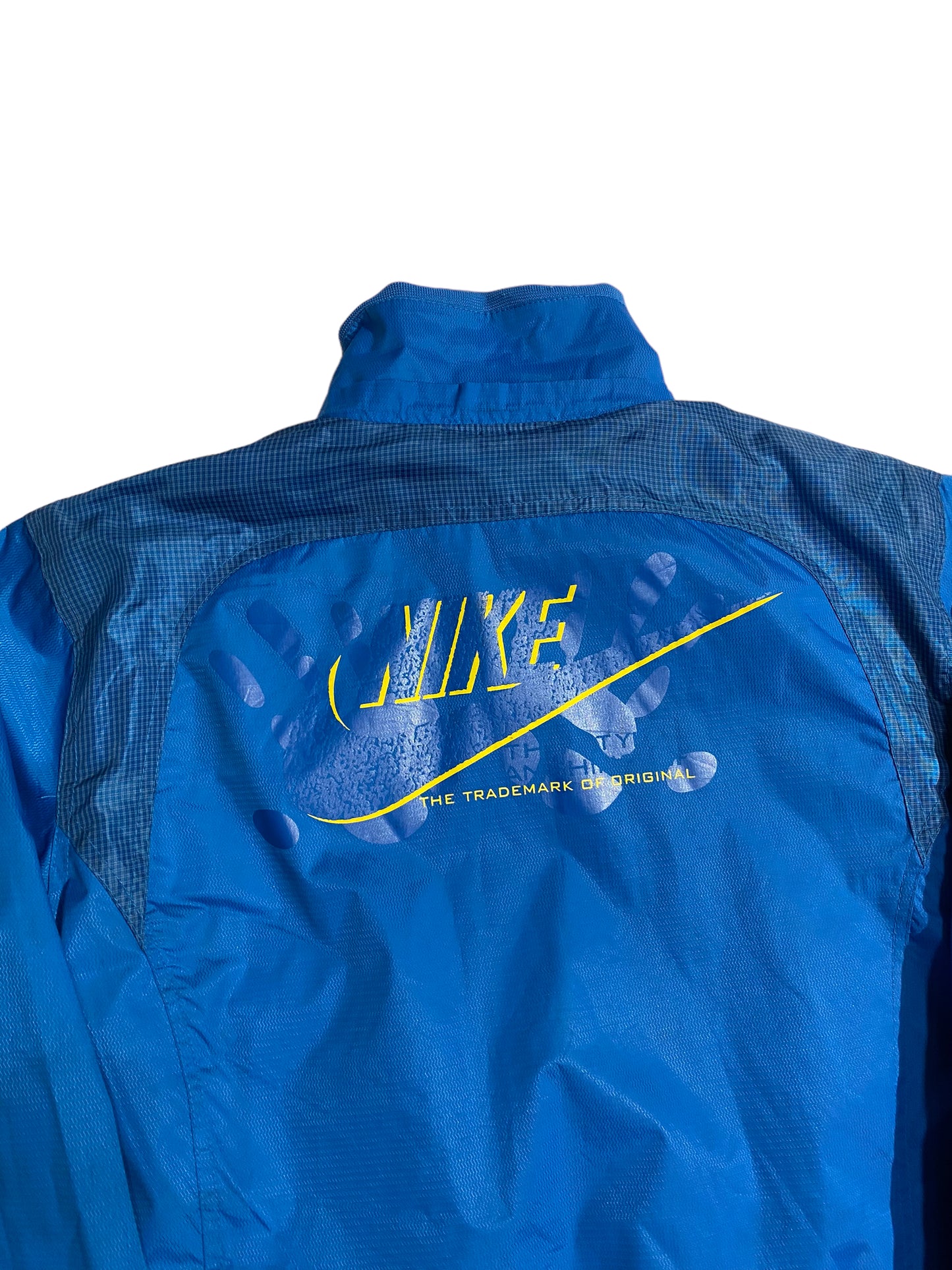 Nike blue fur lined jacket