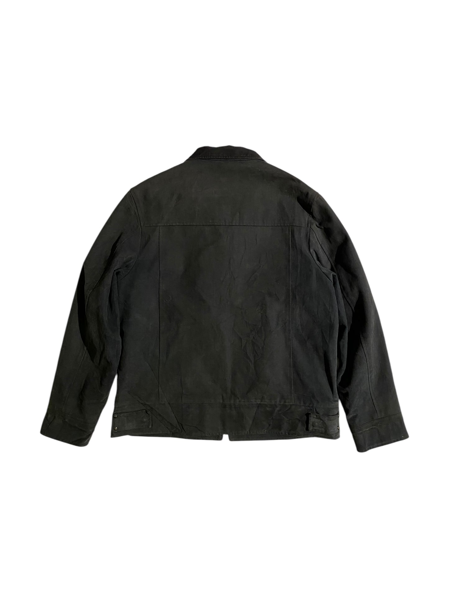 Vintage suede leather jacket