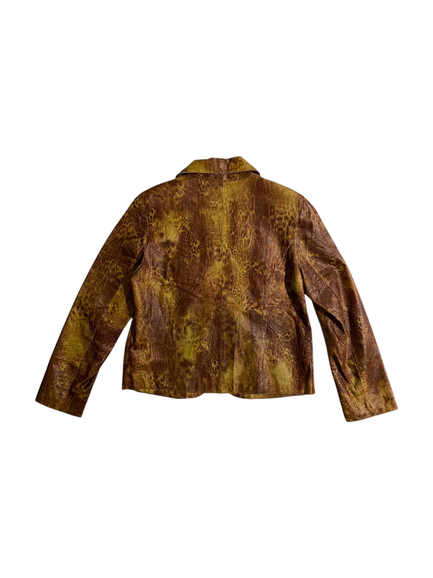 Diba shana women’s heavy leather jacket