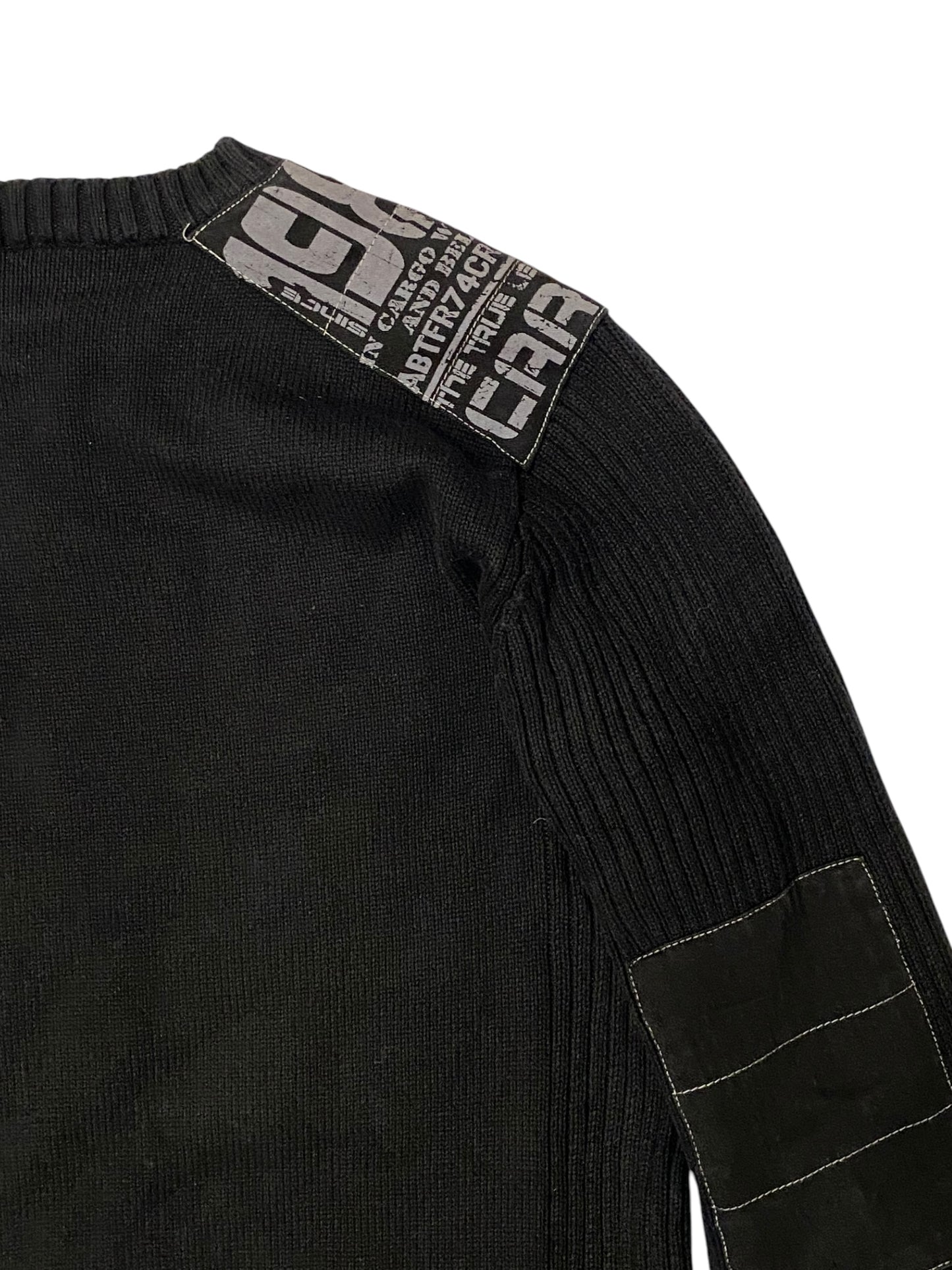 Cargo heavy weight y2k sweater