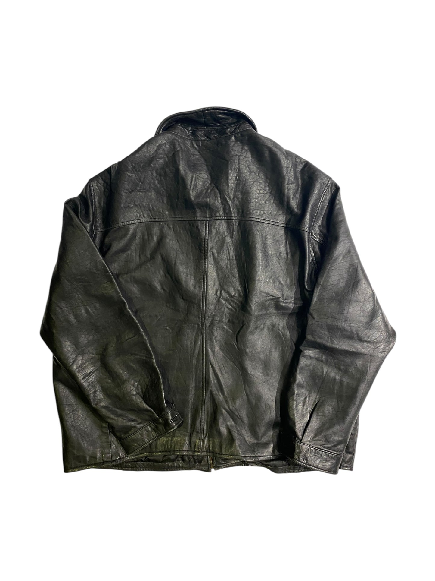 Baracuta heavy leather jacket