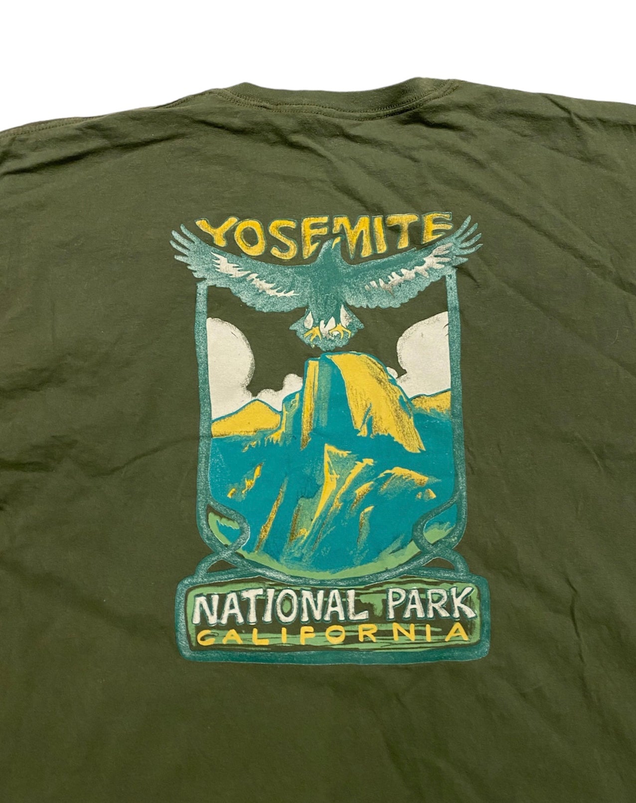 Yosemite California vintage tee
