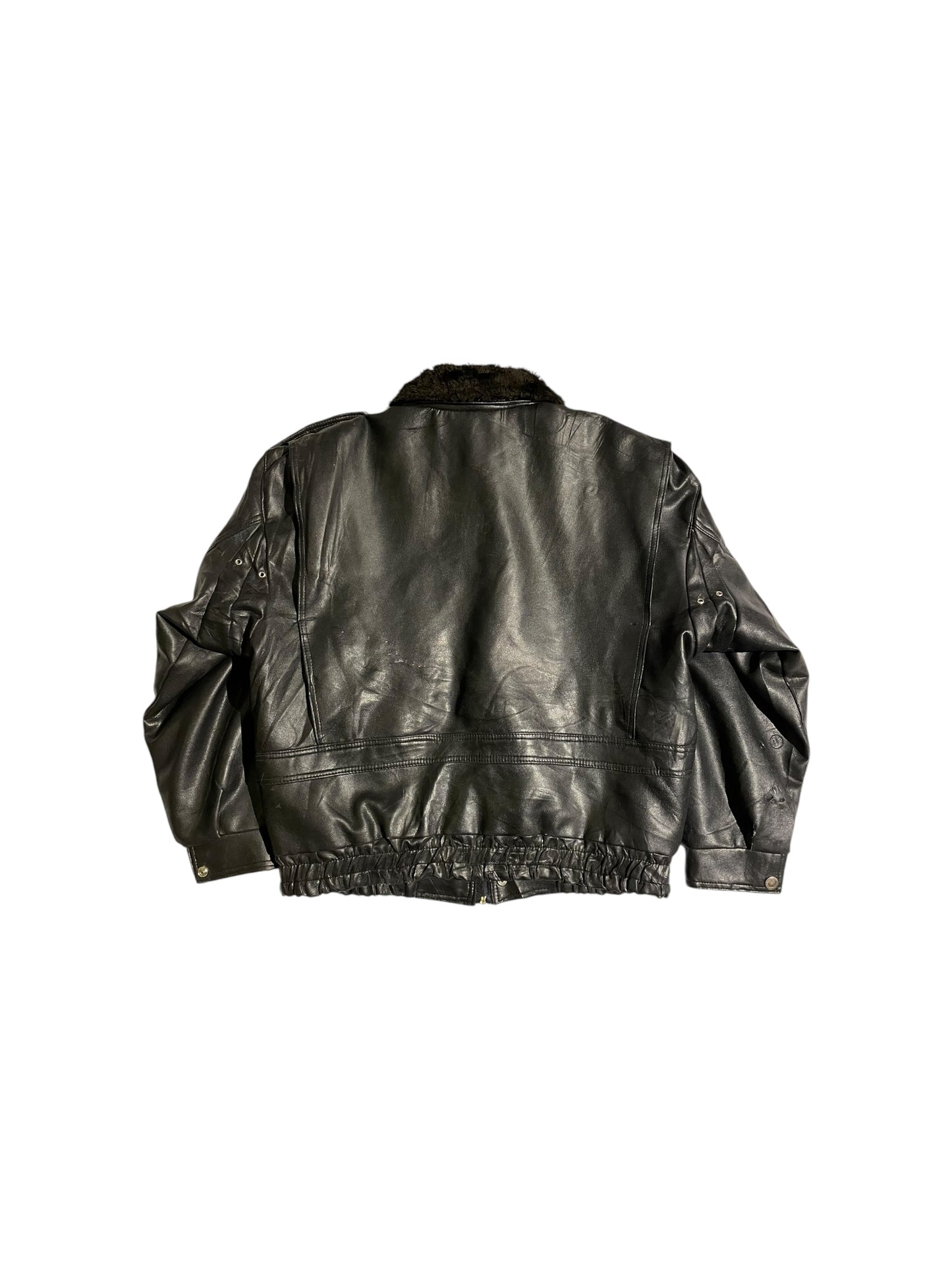 US force leather jacket