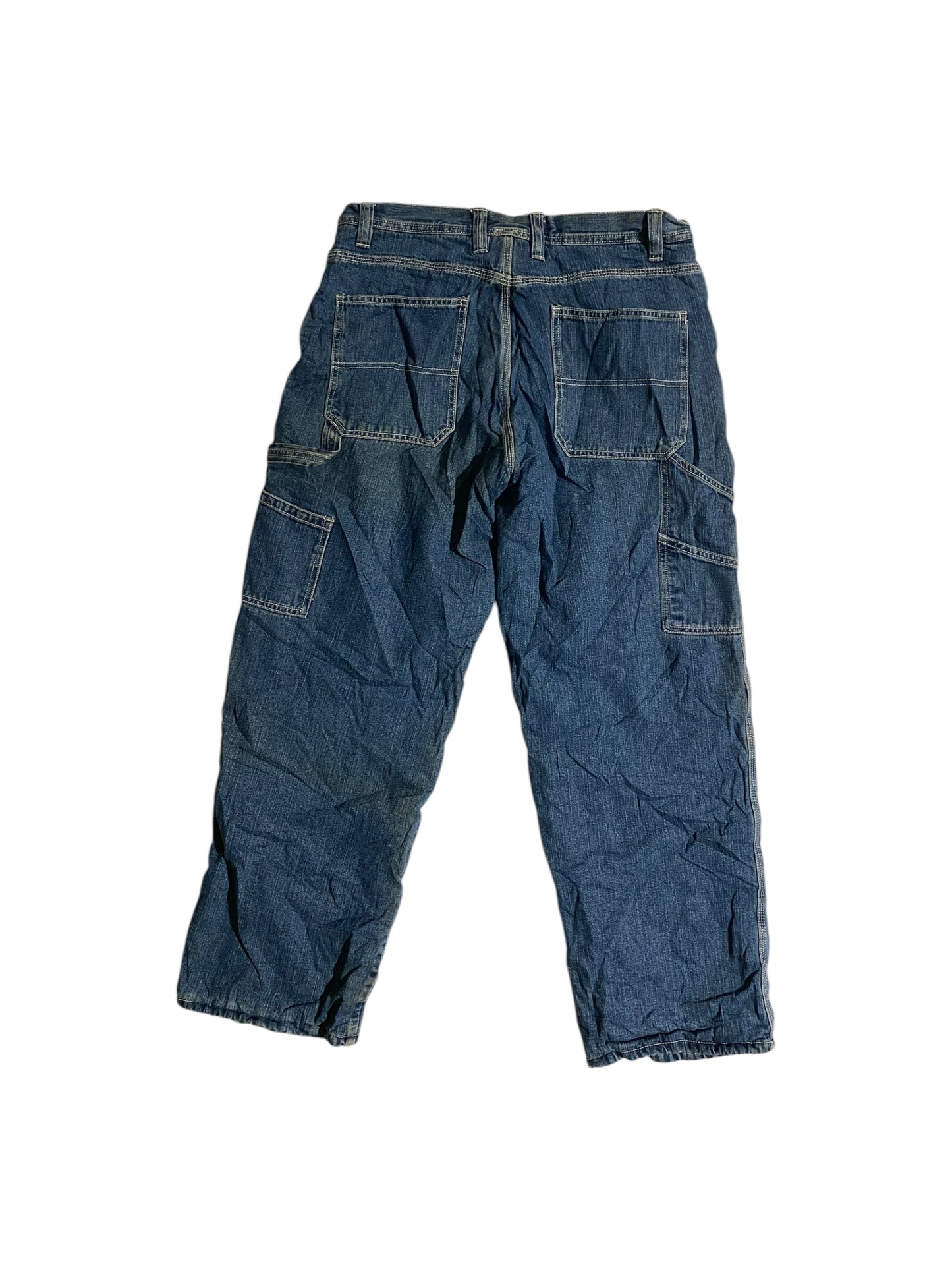 Faded Glory heavy baggy carpenter jeans