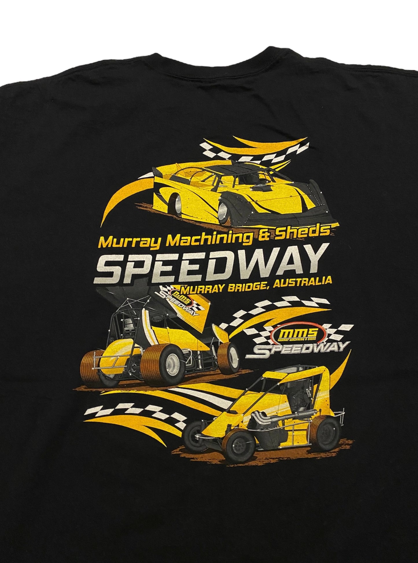 MMS Speedway graphic tee