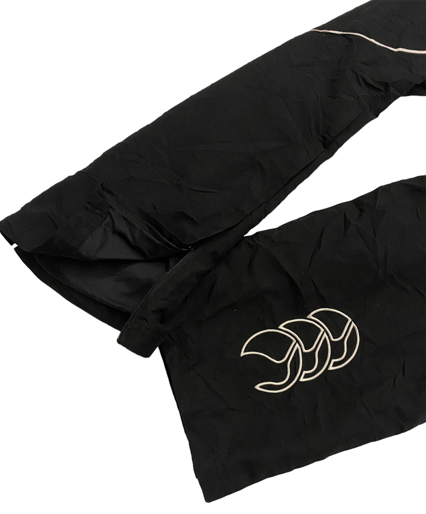 Canterbury tracksuit pants with ankle zippers