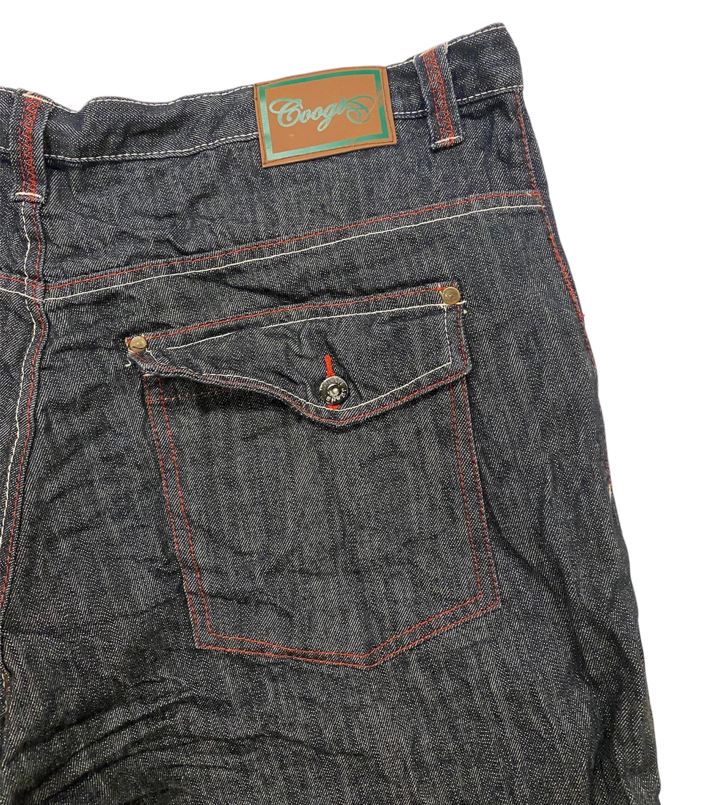 Googi’s vintage embroidered jorts
