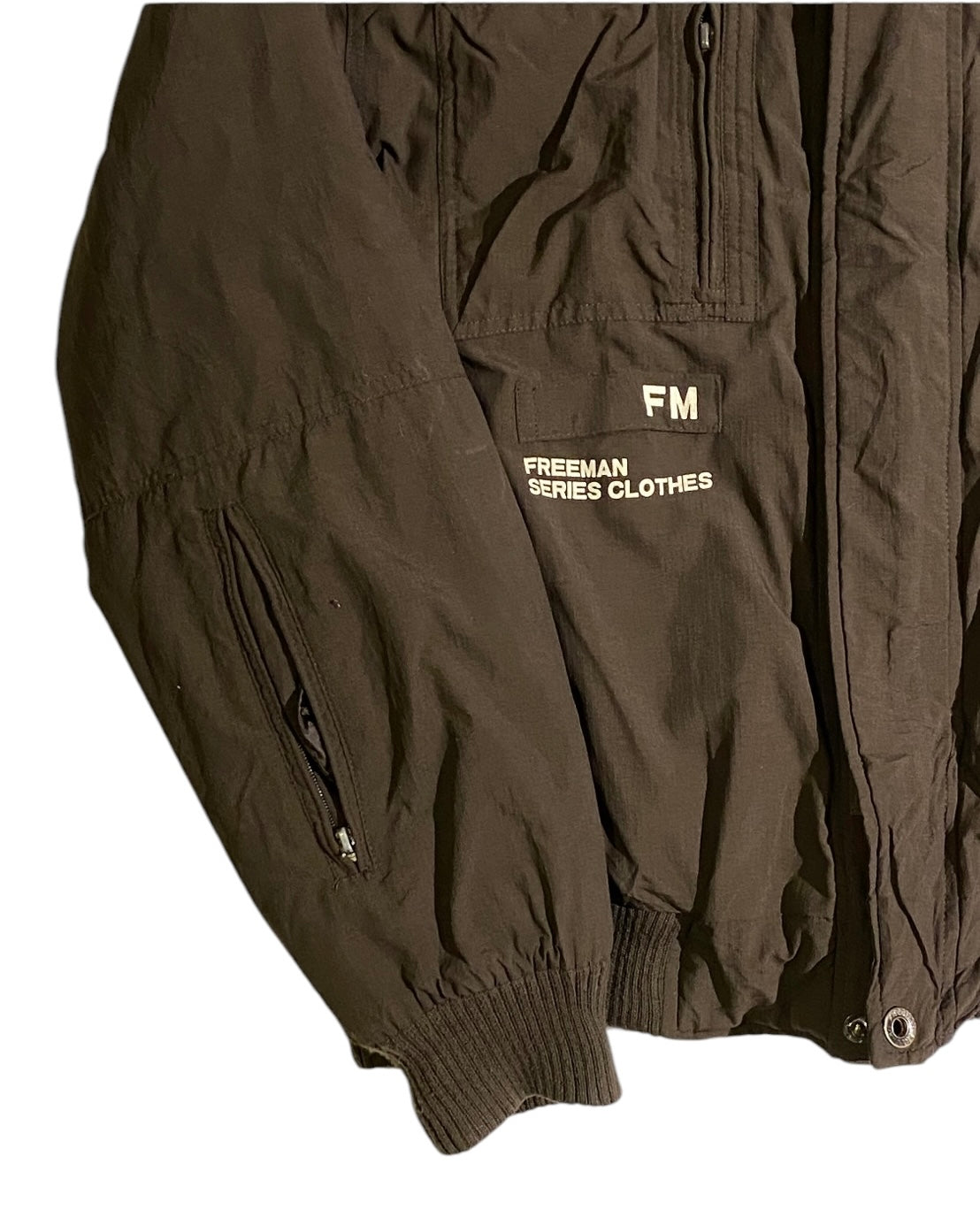 Freeman heavy fur lined hood jacket
