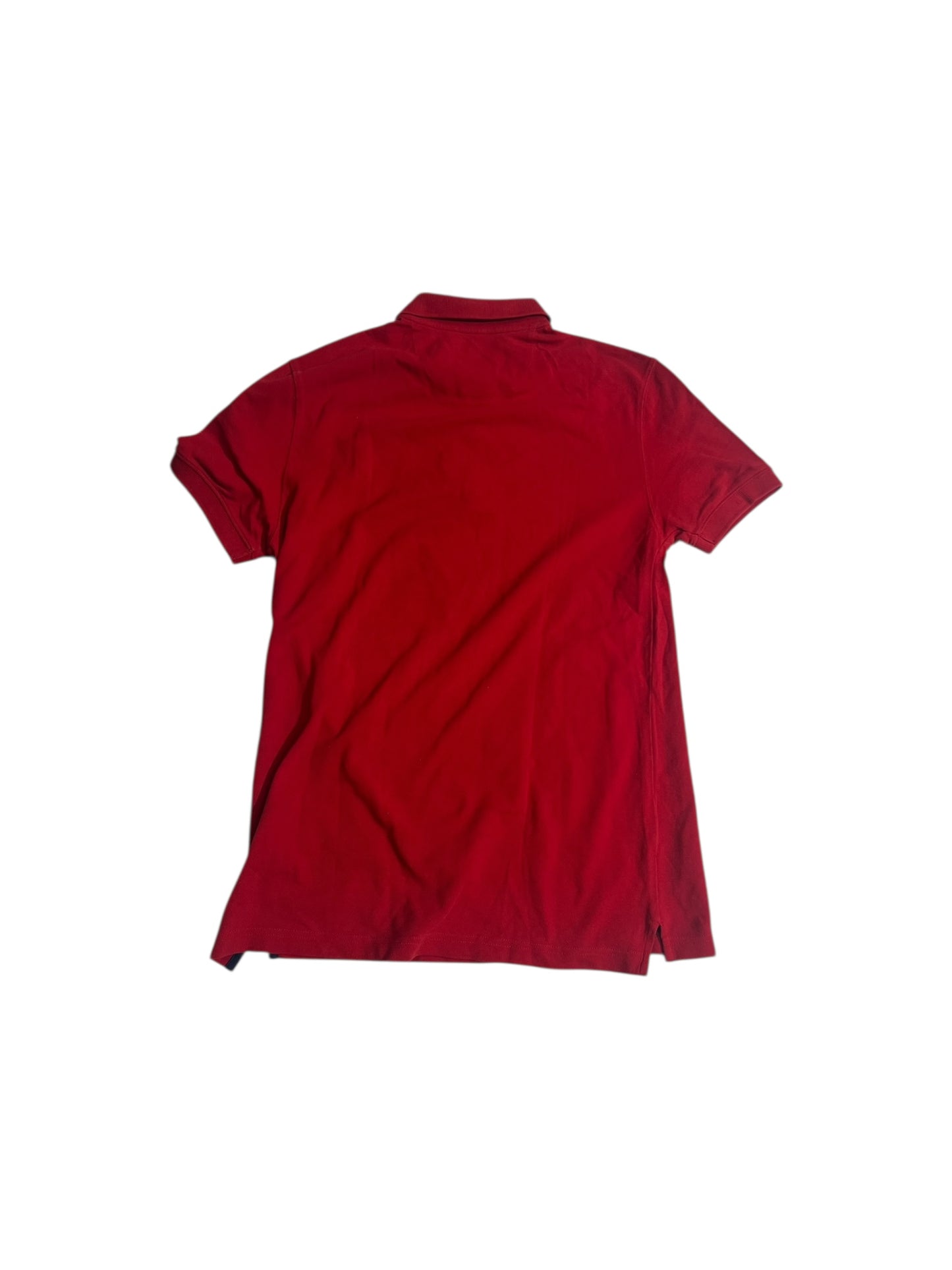 Massimo Dutti red polo tee