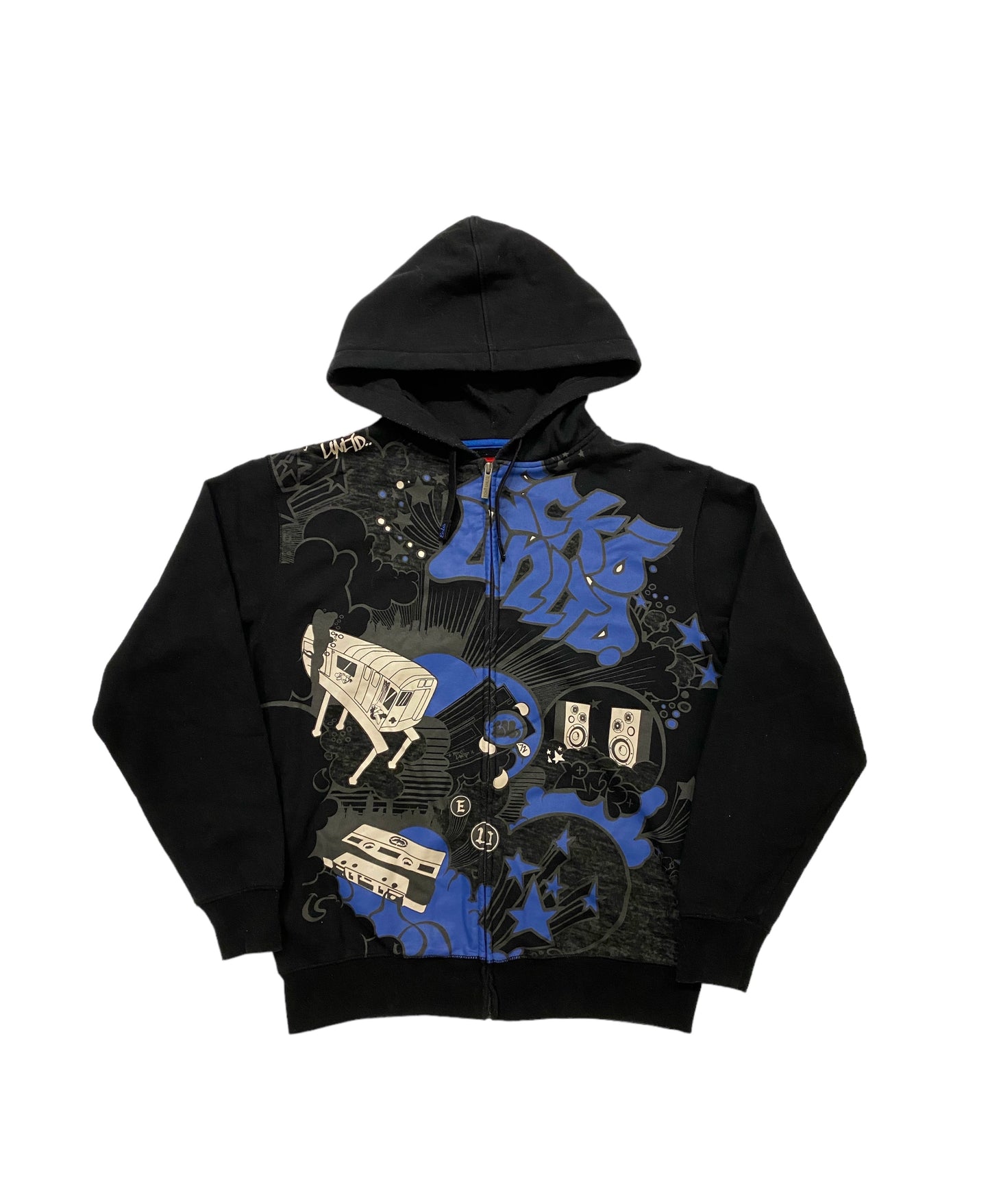 Eckō UNLTD AOP Y2K zip-up