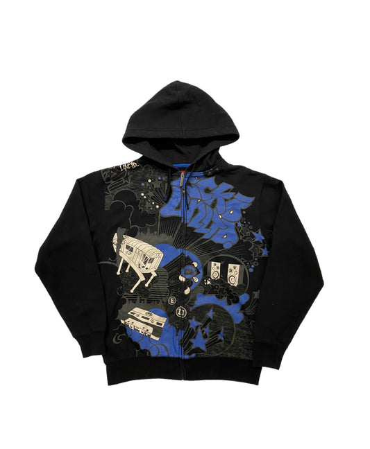 Eckō UNLTD AOP Y2K zip-up