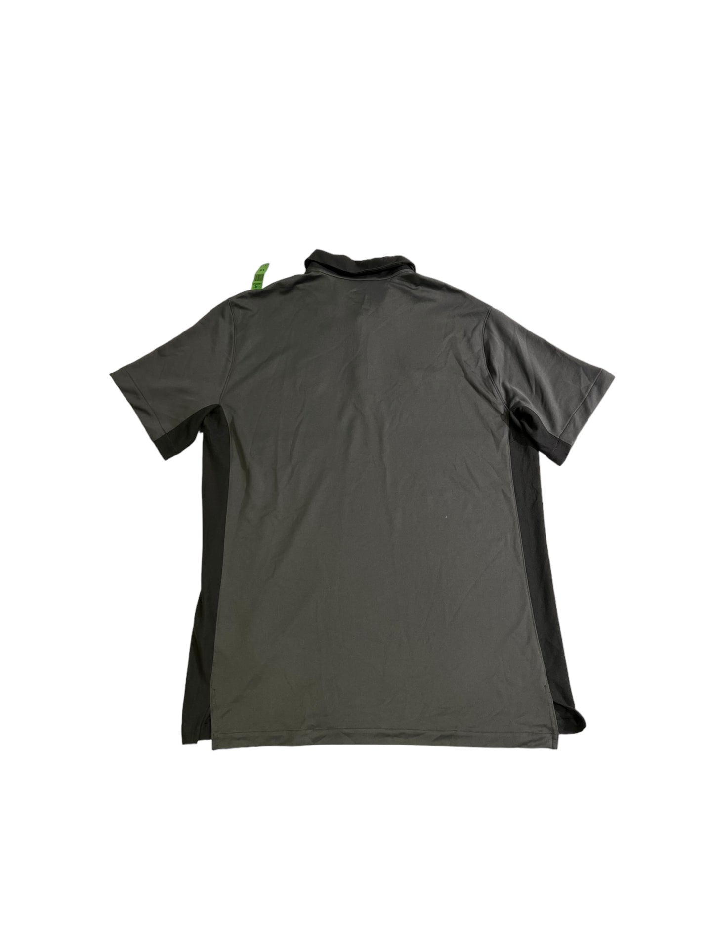 Nike red swoosh polo