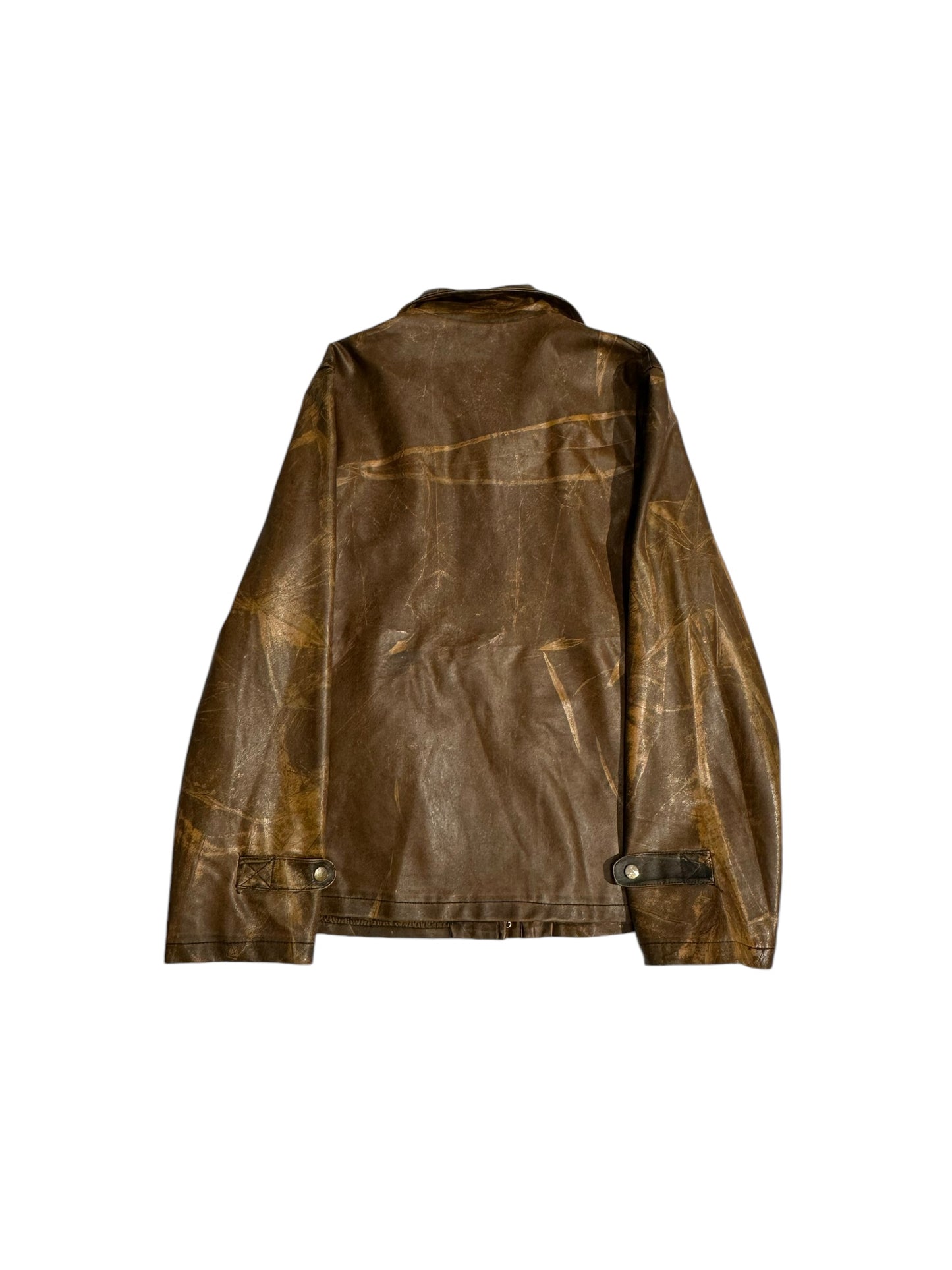 MD italian leather jacket