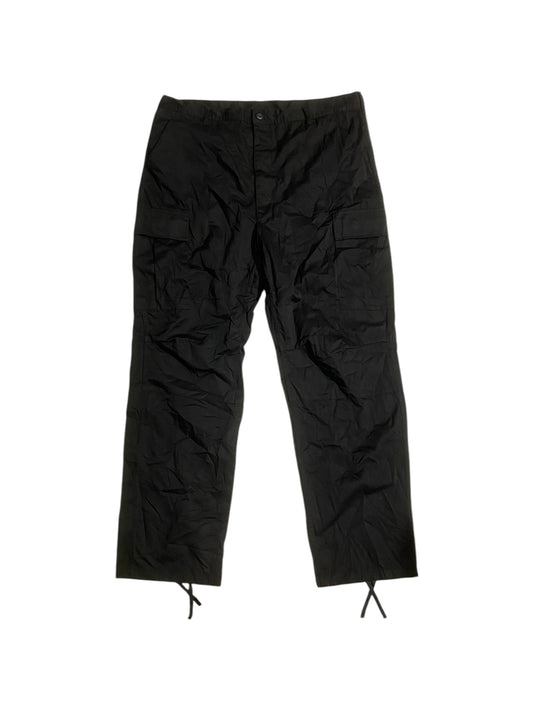 Black baggy cargo pants