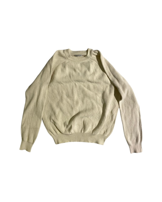 Zara heavy cream crewneck