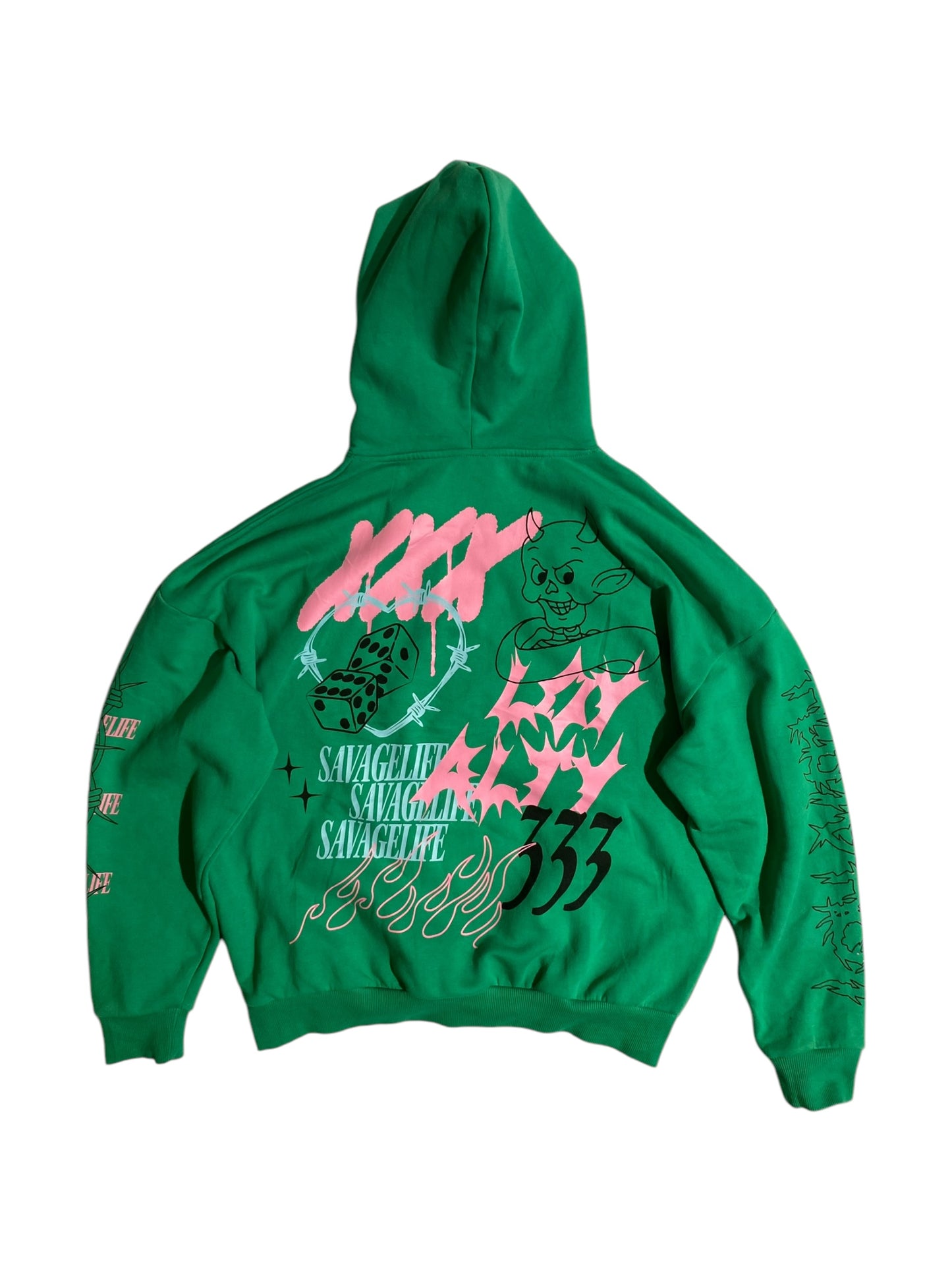 New Yorker graffiti hoodie