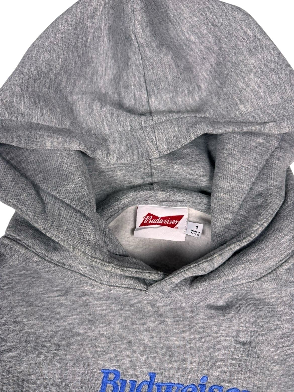 Budweiser graphic double-hooded  sweater