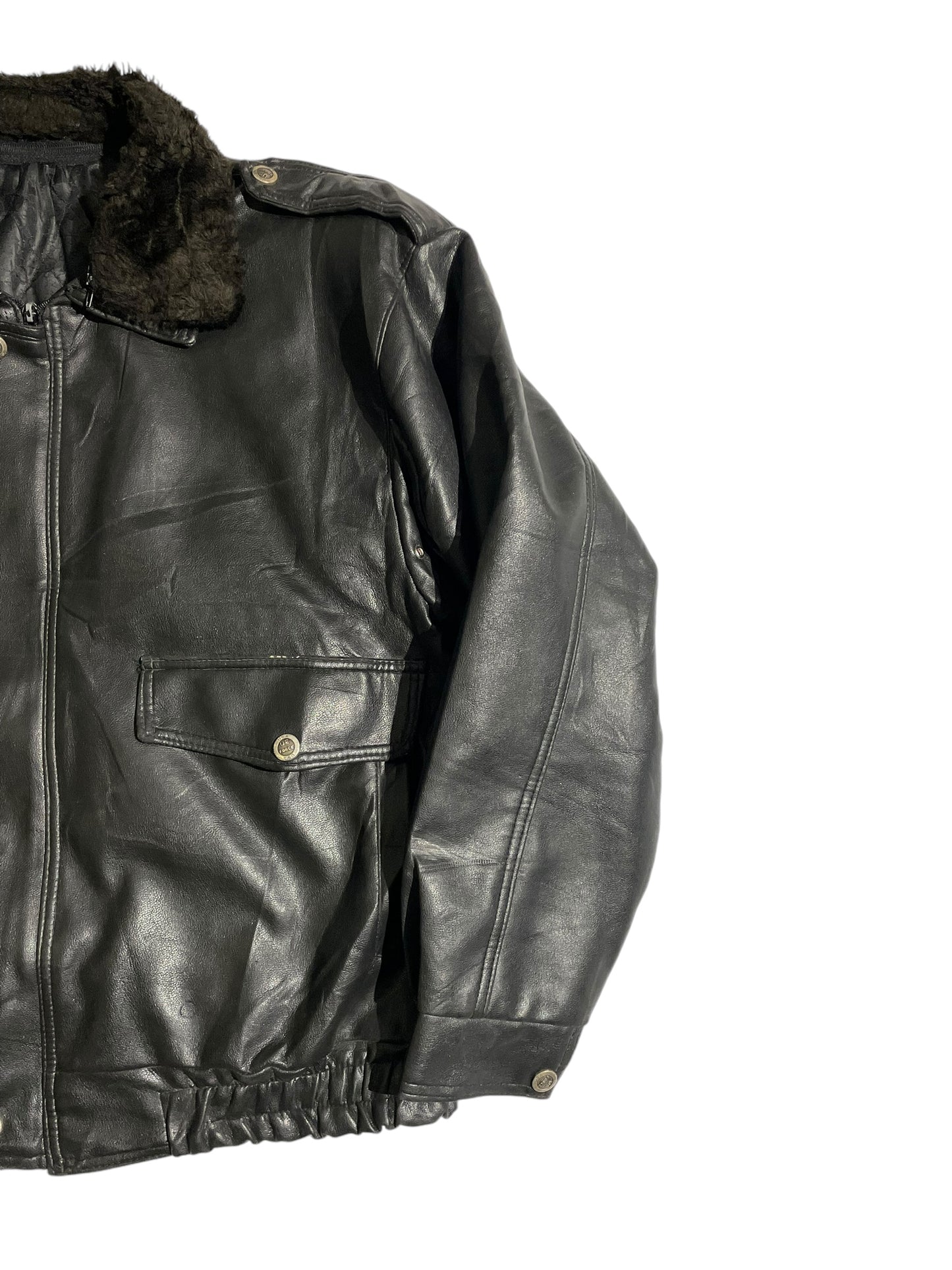 US force leather jacket