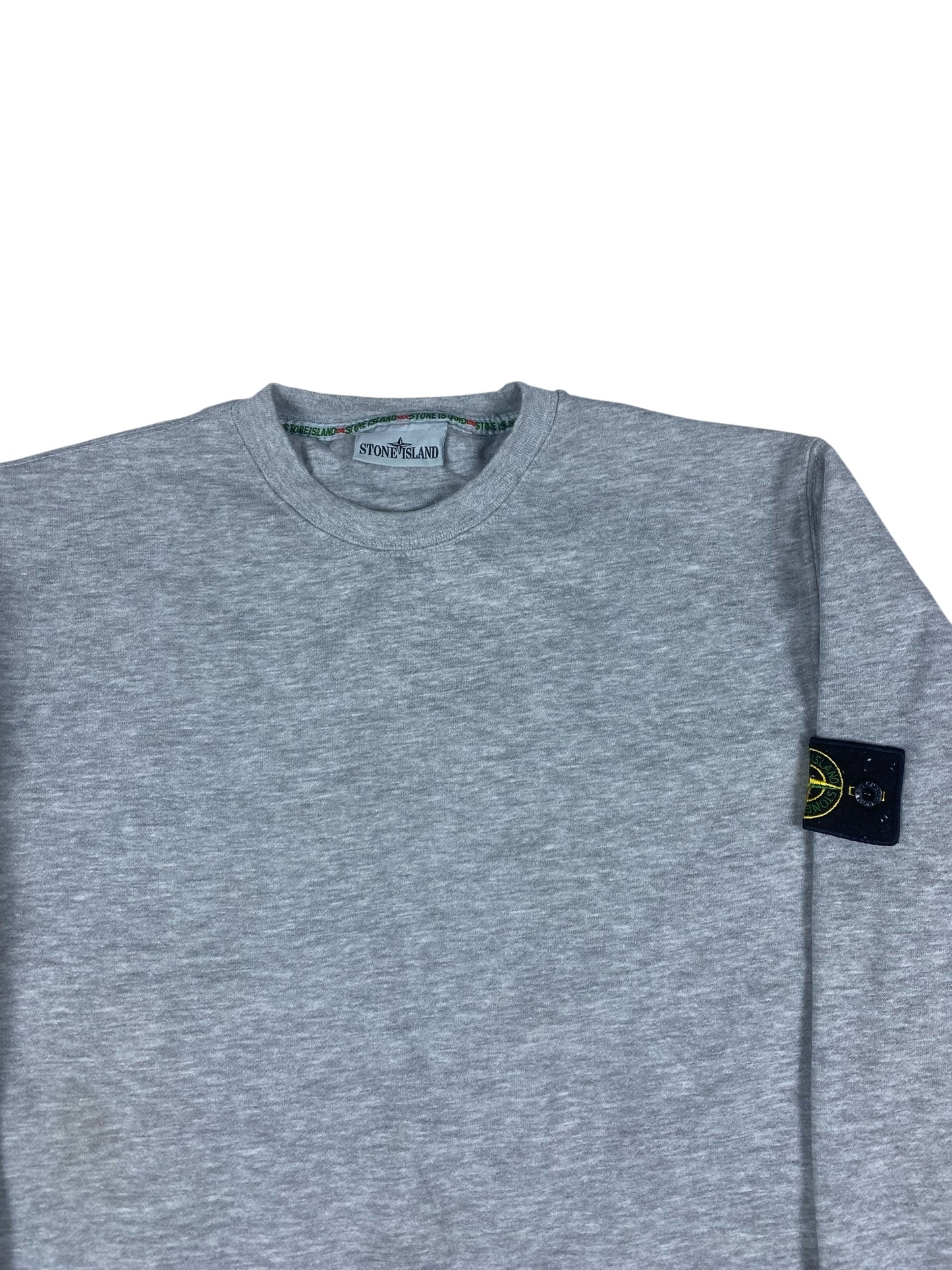 Stone island patch sweater