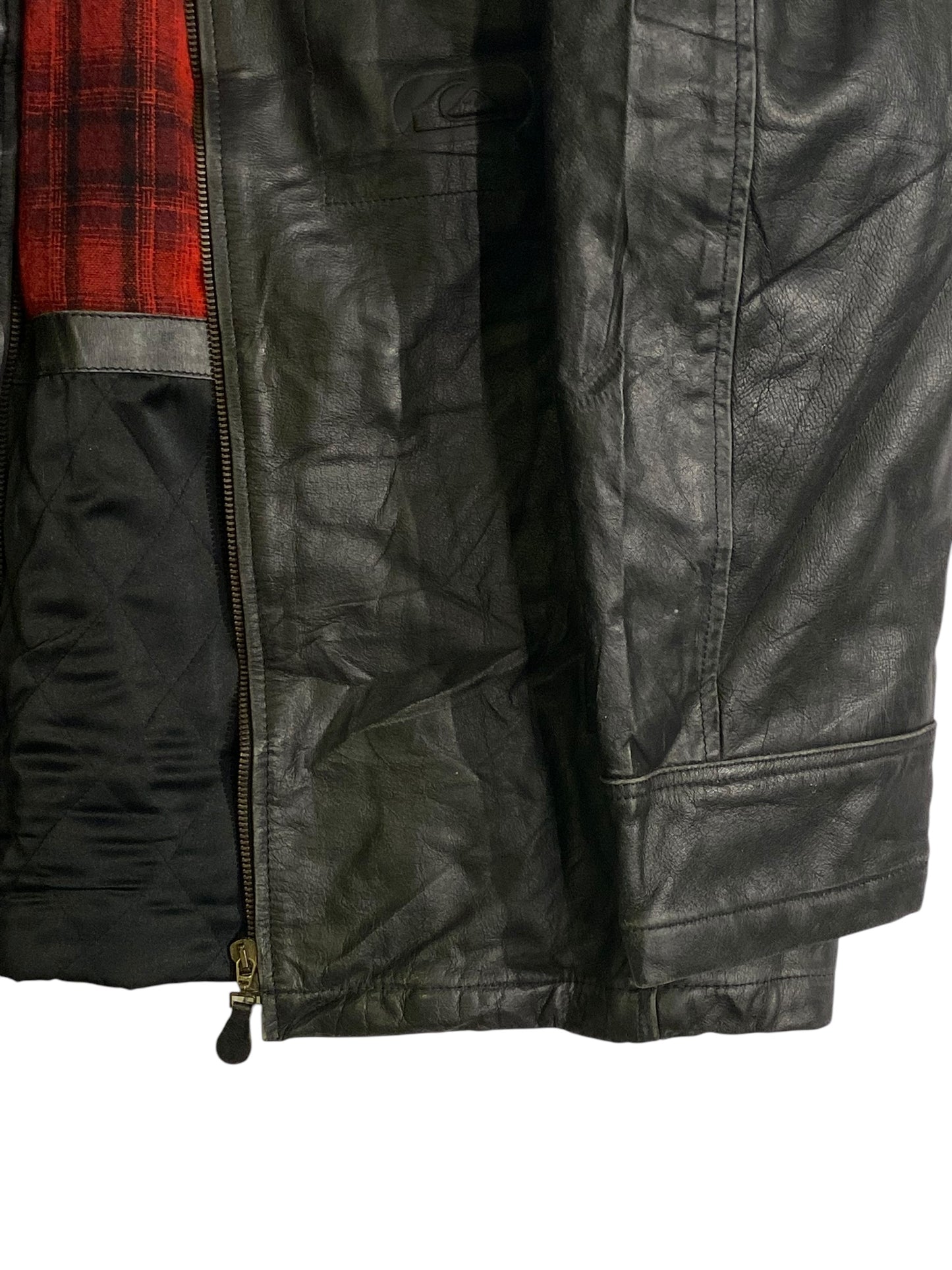 Quicksilver very heavy leather jacket