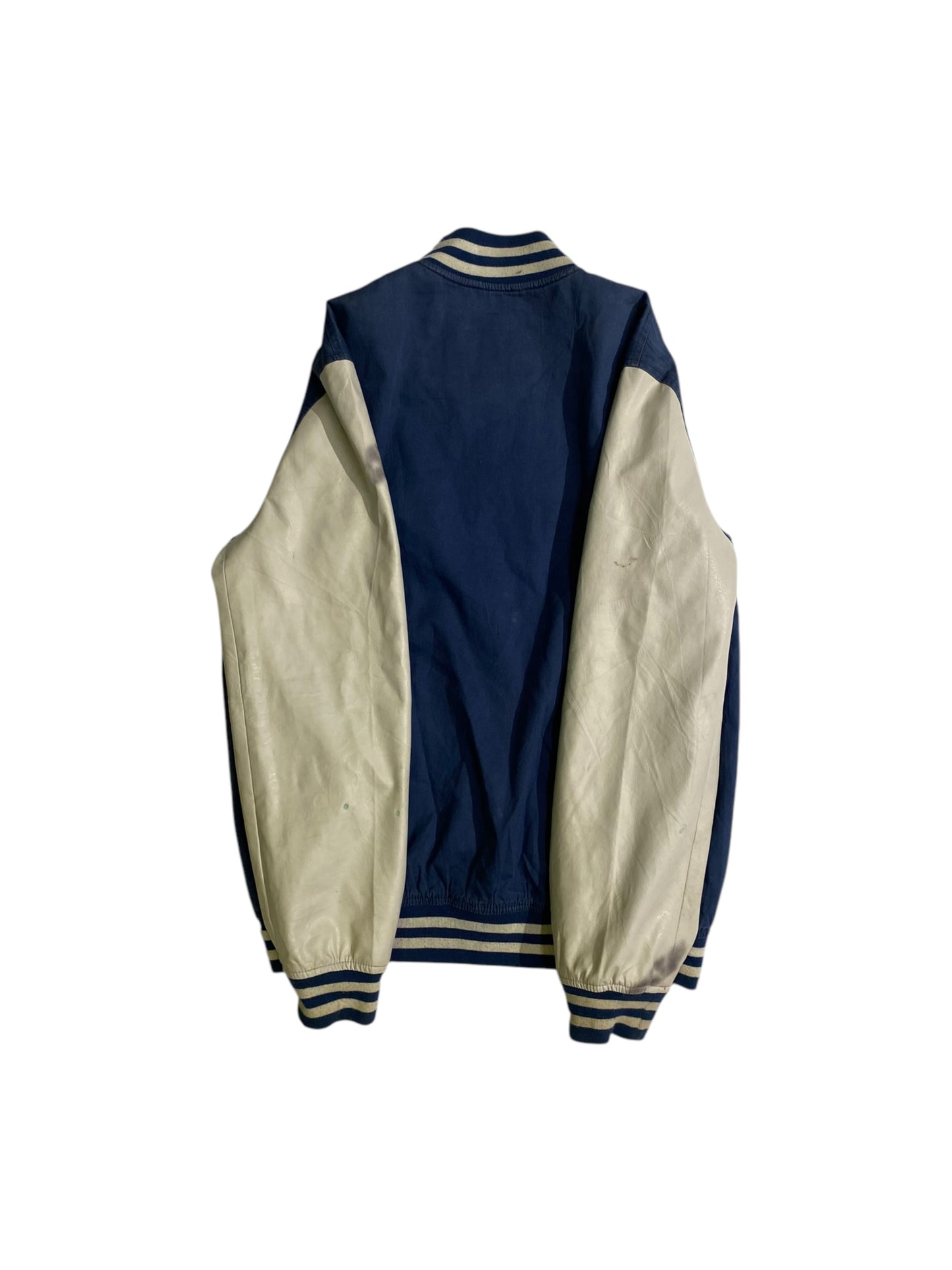 Celio heavy bomber jacket with leather arms