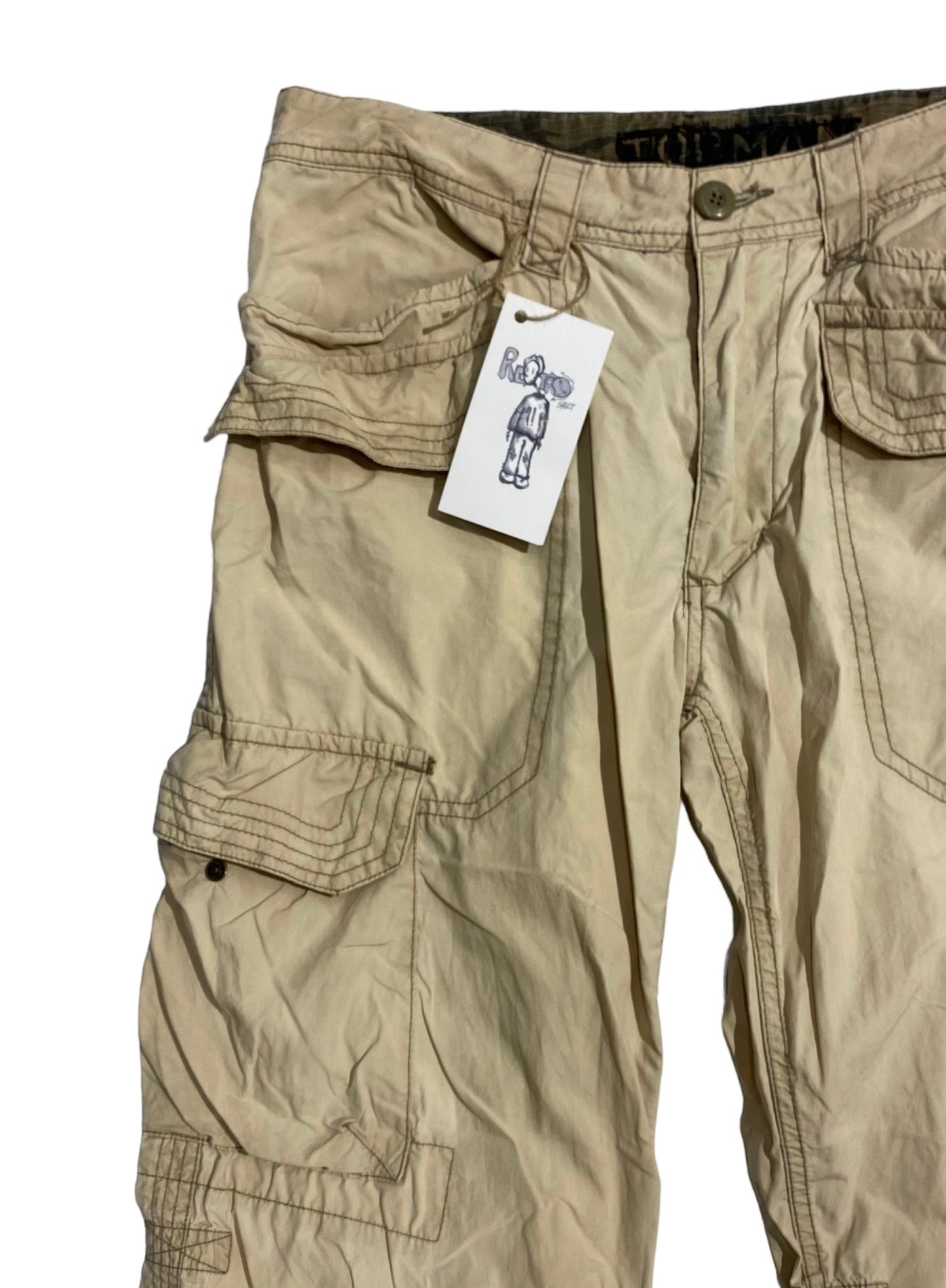 Top man multipocket cargo pants