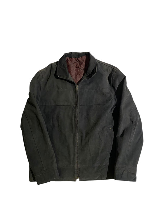 Vintage suede leather jacket