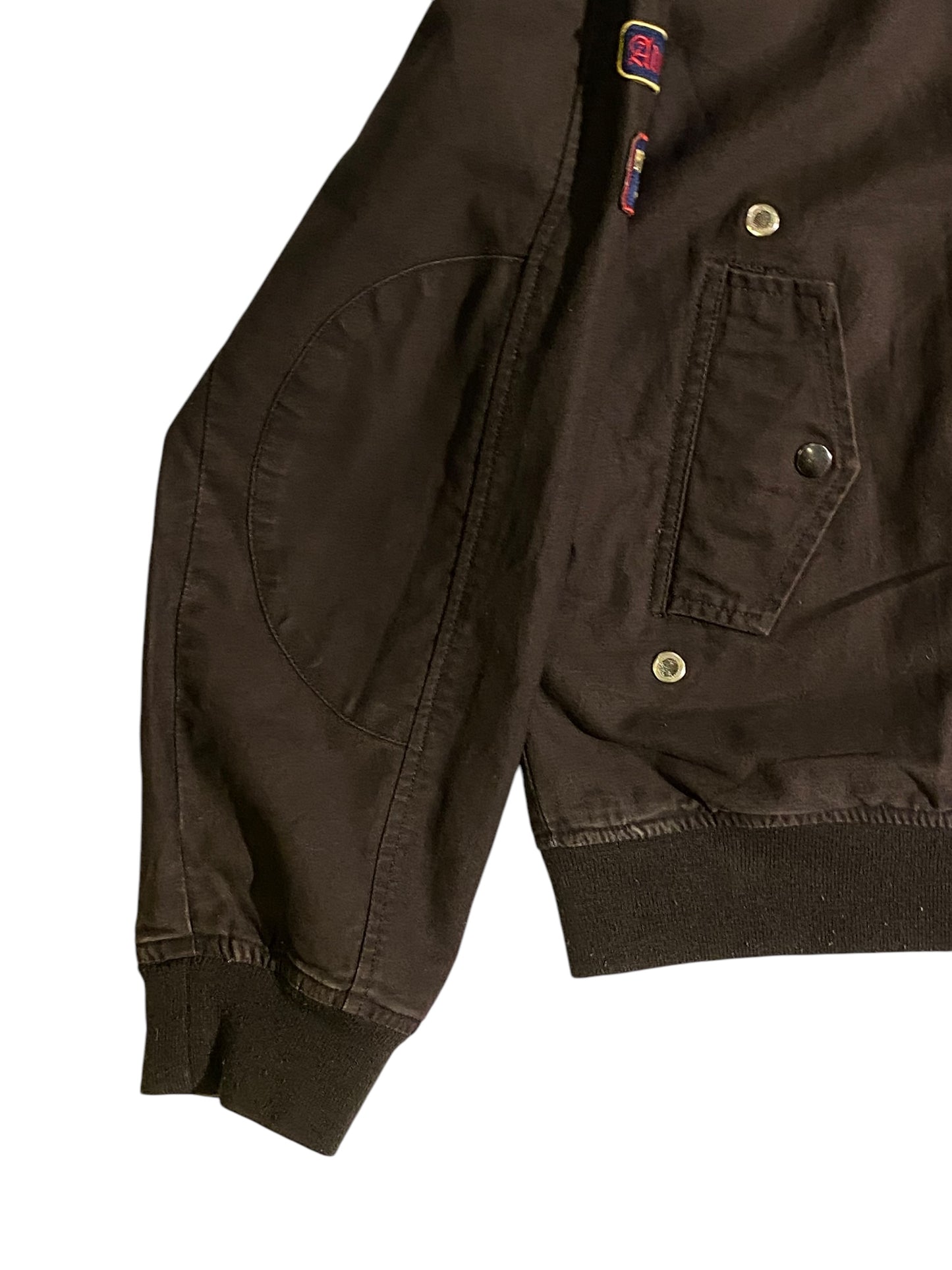 First18 patched jacket