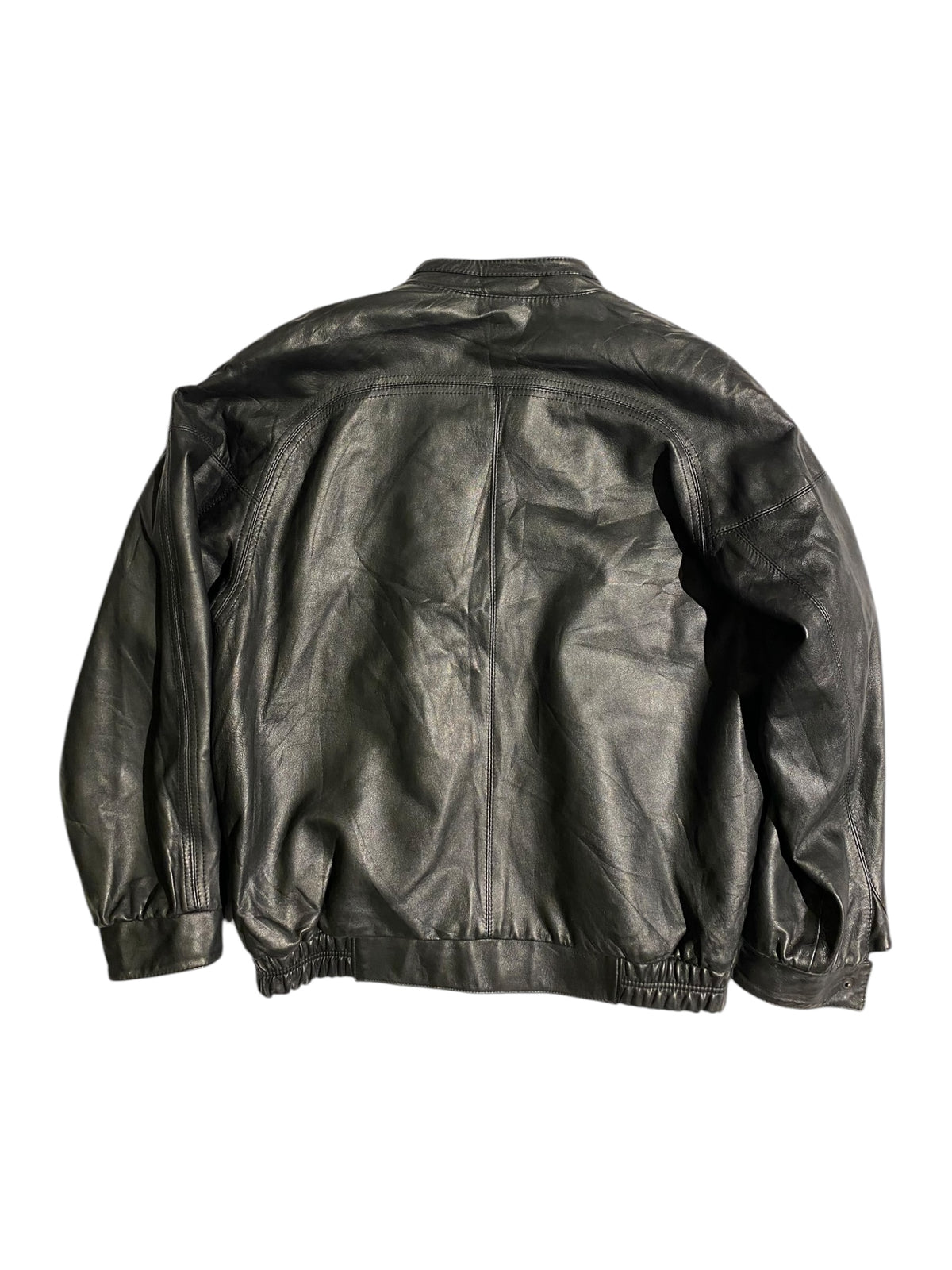 Outbrook Outbrook heavy leather jacket – Яetrospect