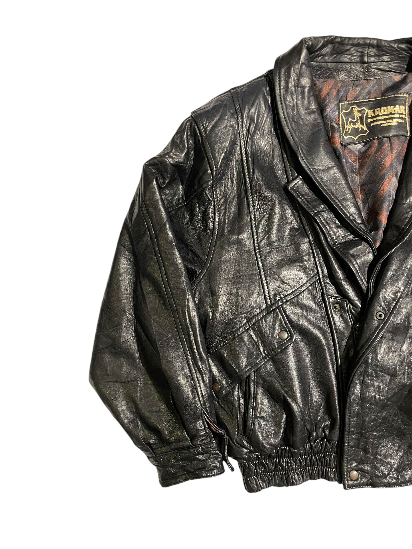 Kromar vintage leather jacket