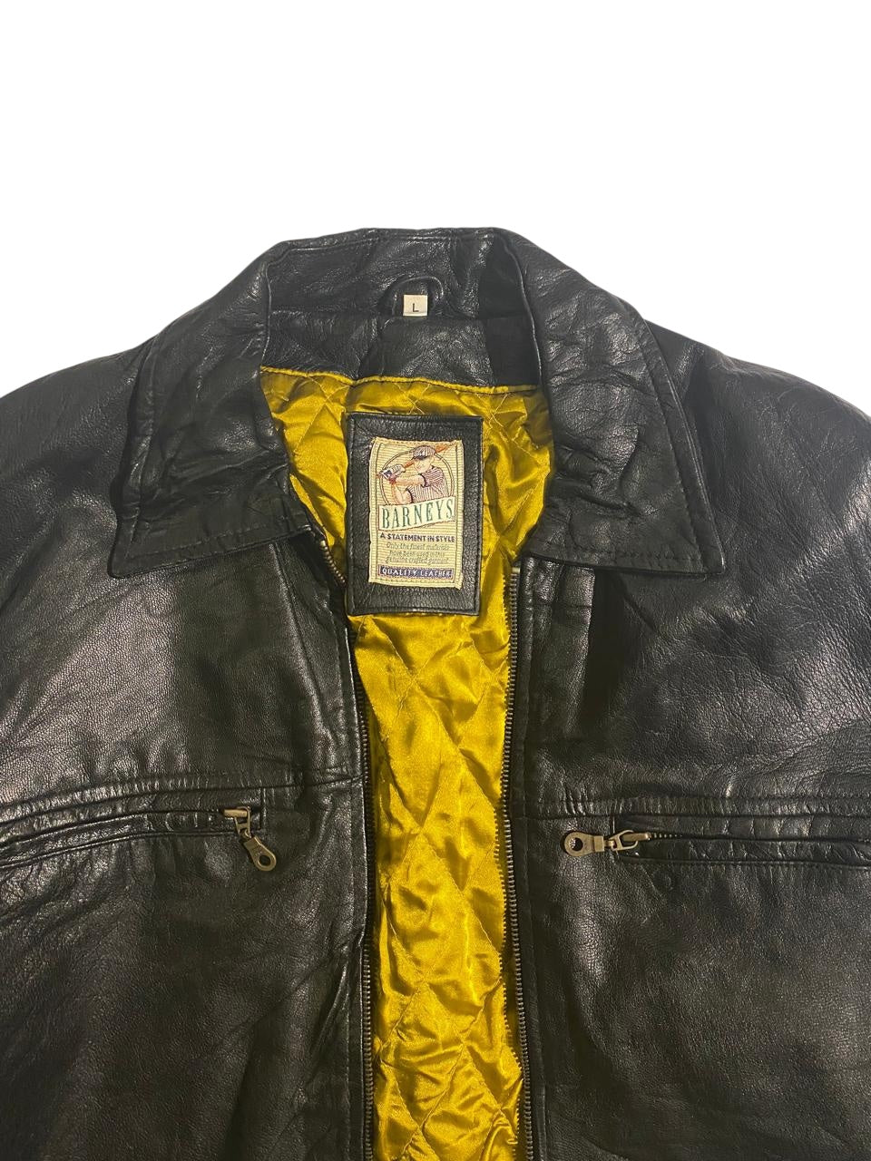 Barneys vntg leather jacket