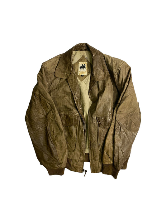 Saddlebred vintage leather jacket