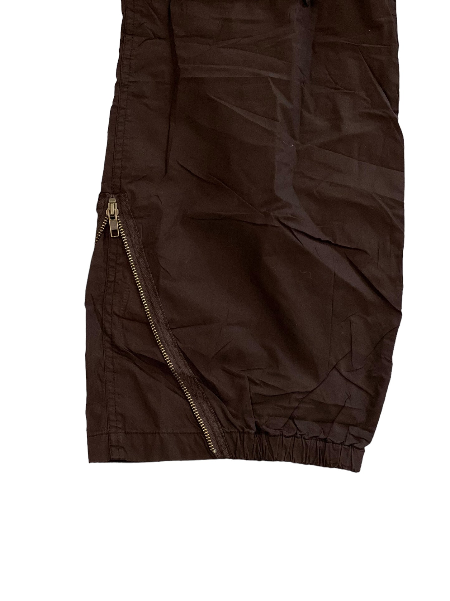 IKKS Culture embroidered japanese baggy cargos