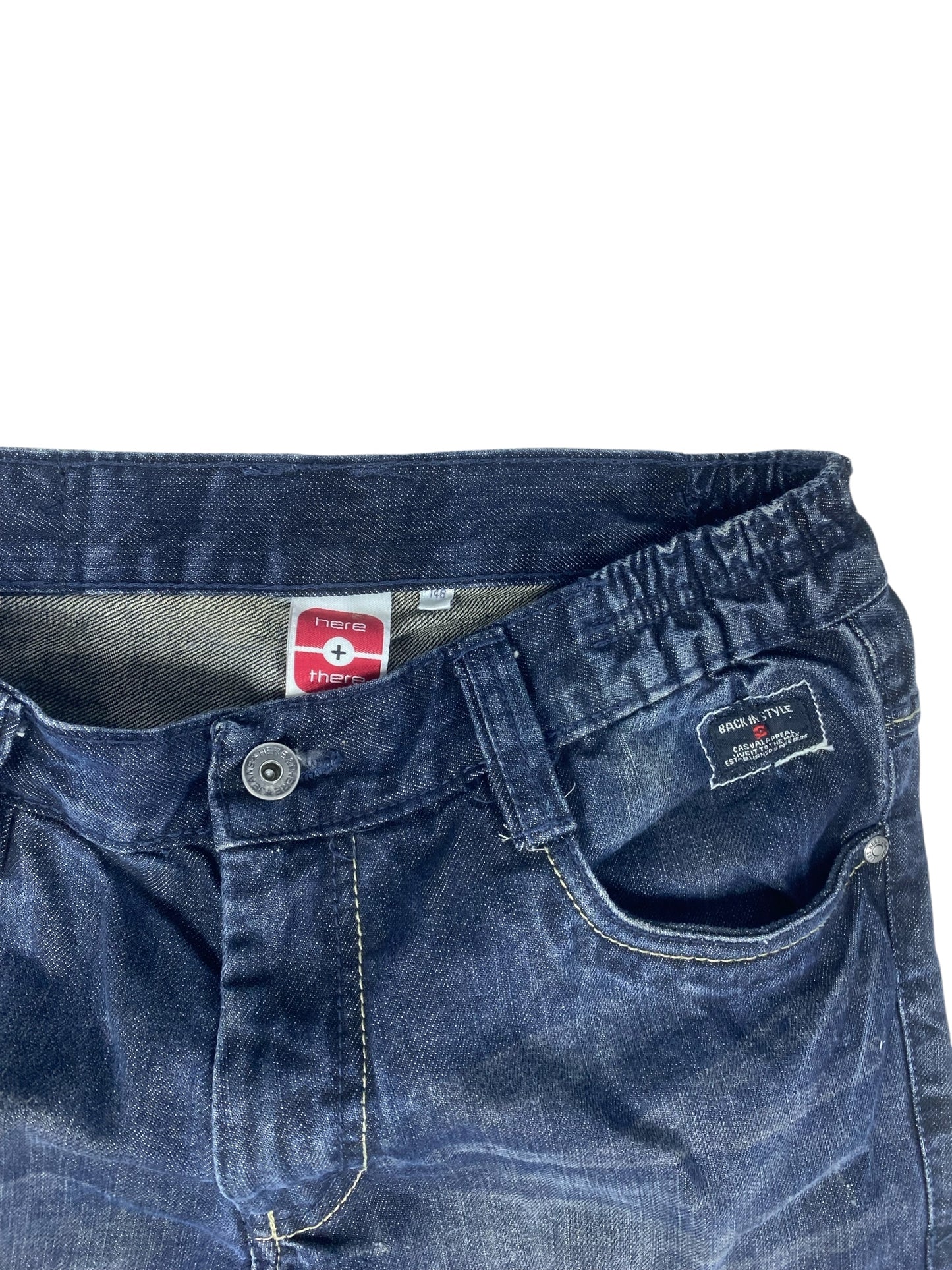 Here & there y2k denim jeans