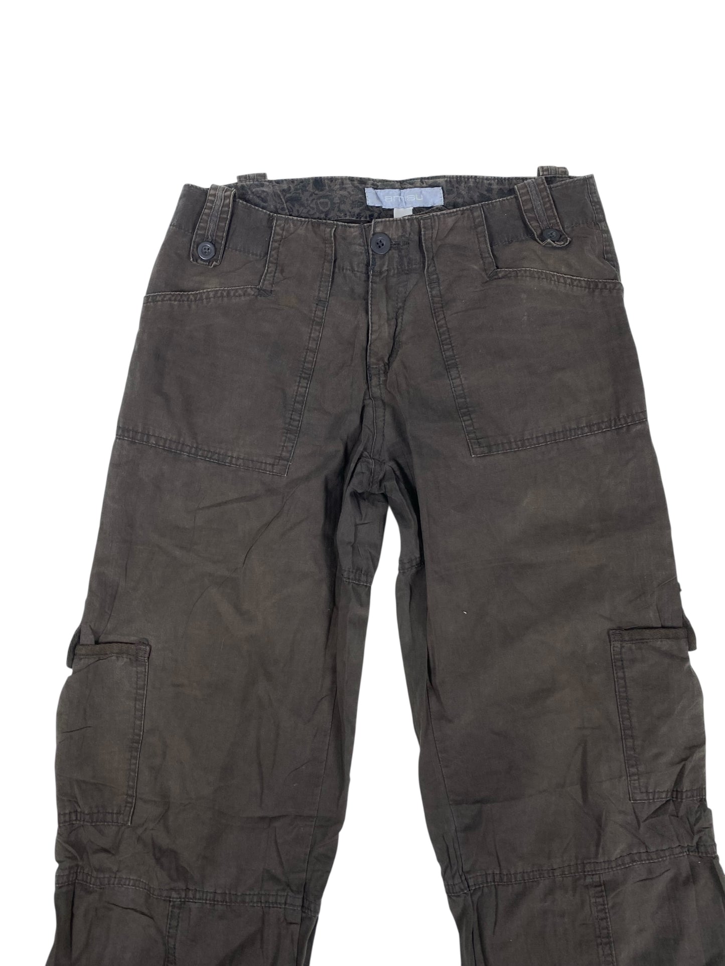 Amisu vintage brown cargo pants