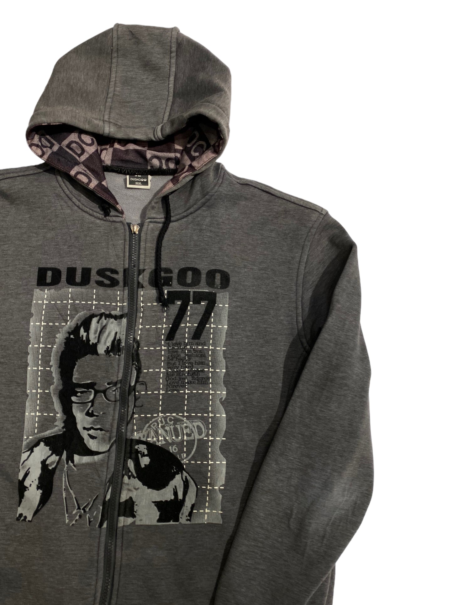 Duskoo y2k zip up