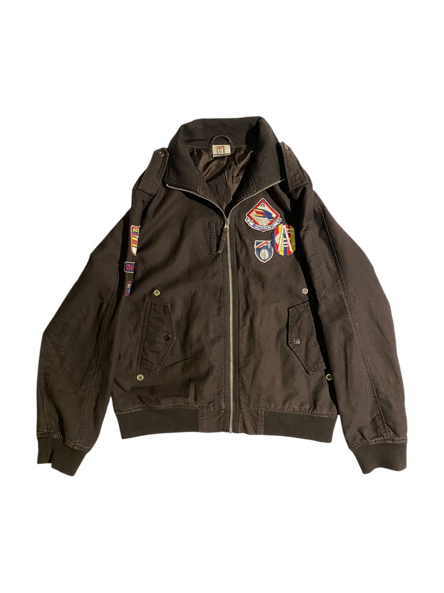 First18 patched jacket