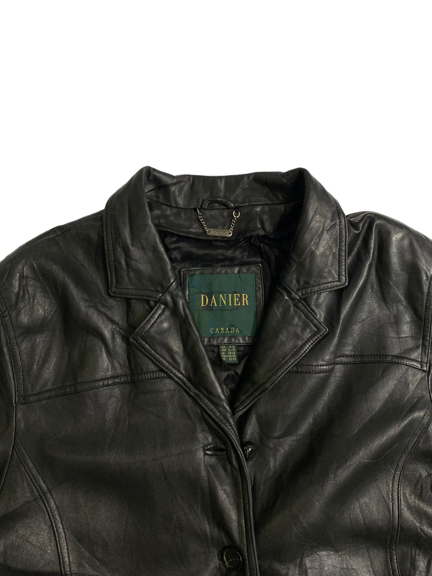 Danier Canada leather coat