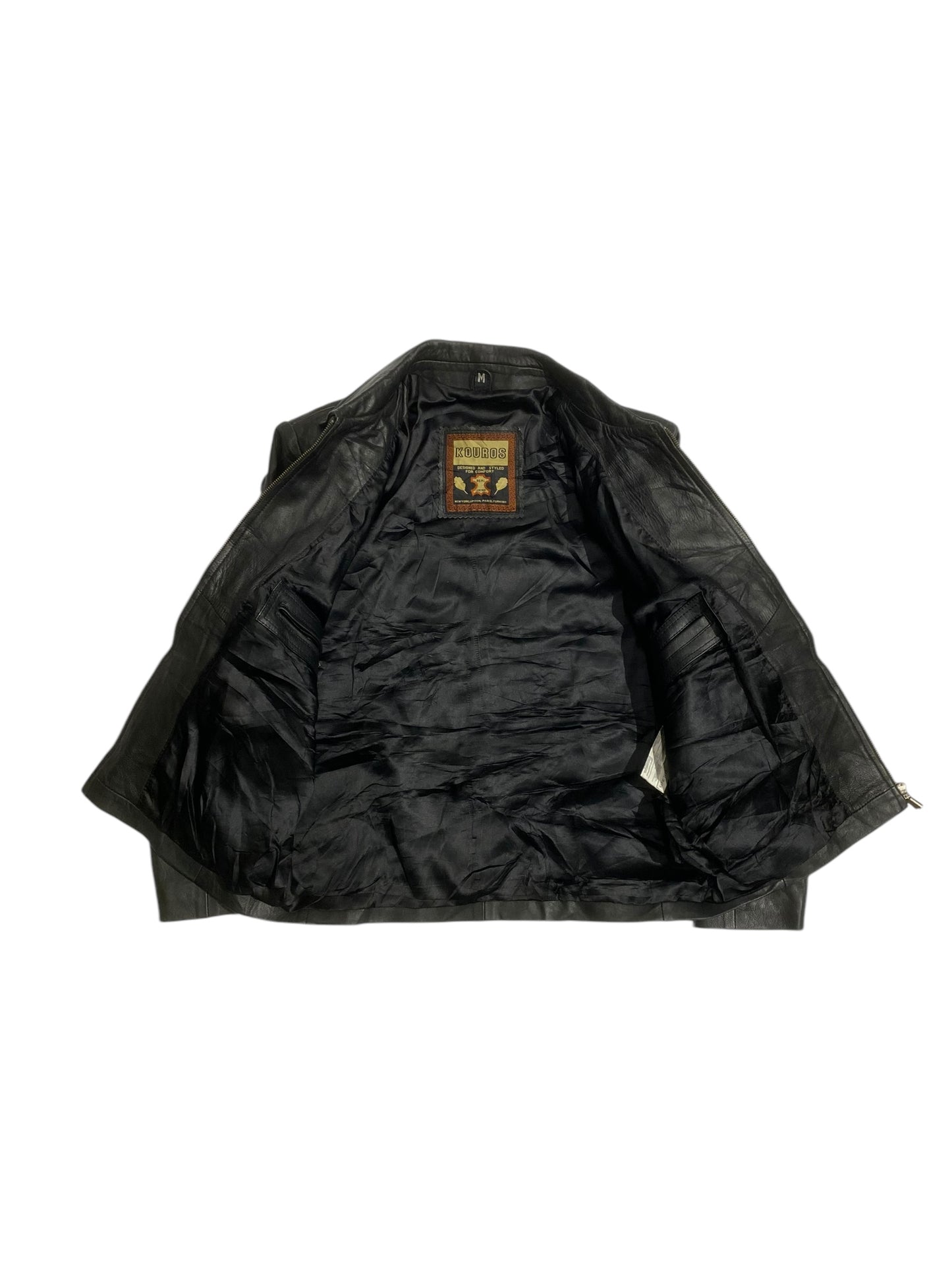 Kouros vintage leather jacket