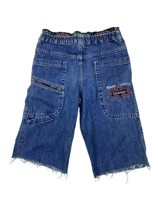 Dognose embroidered y2k jorts