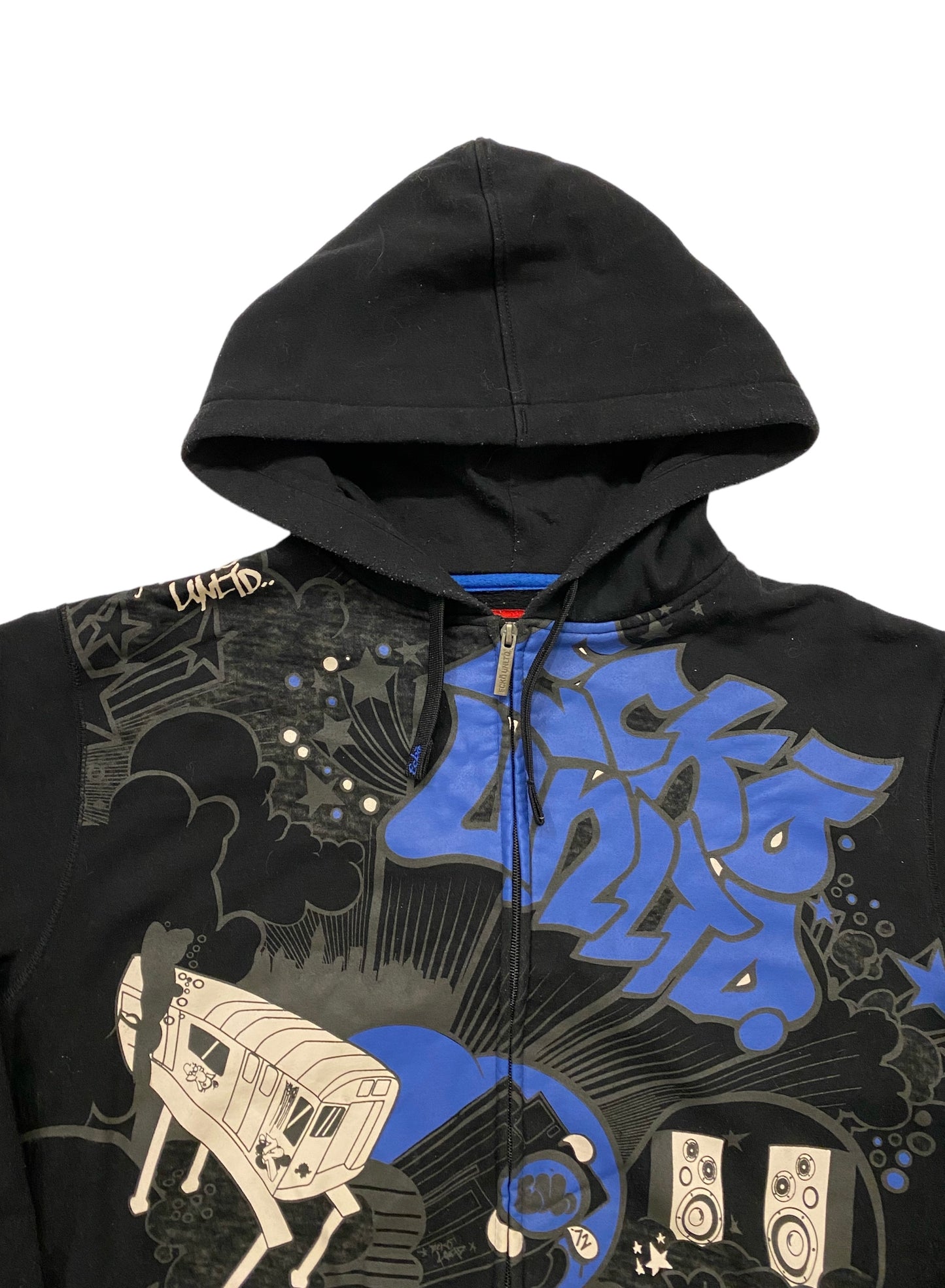 Eckō UNLTD AOP Y2K zip-up