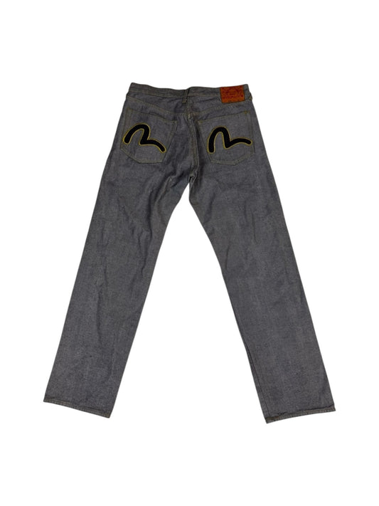 Evisu raw japanese y2k pants