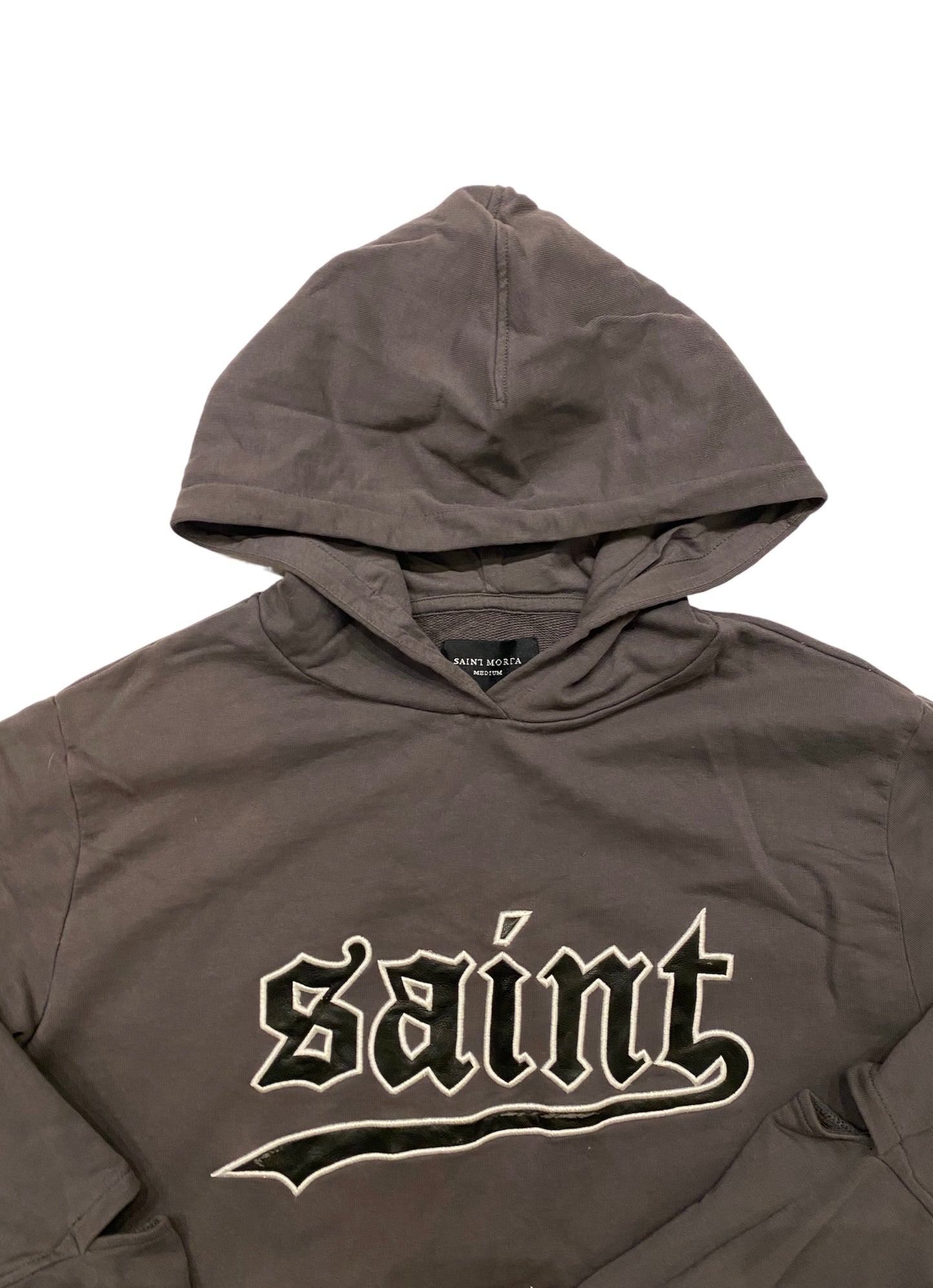 Saint morta distressed hoodie